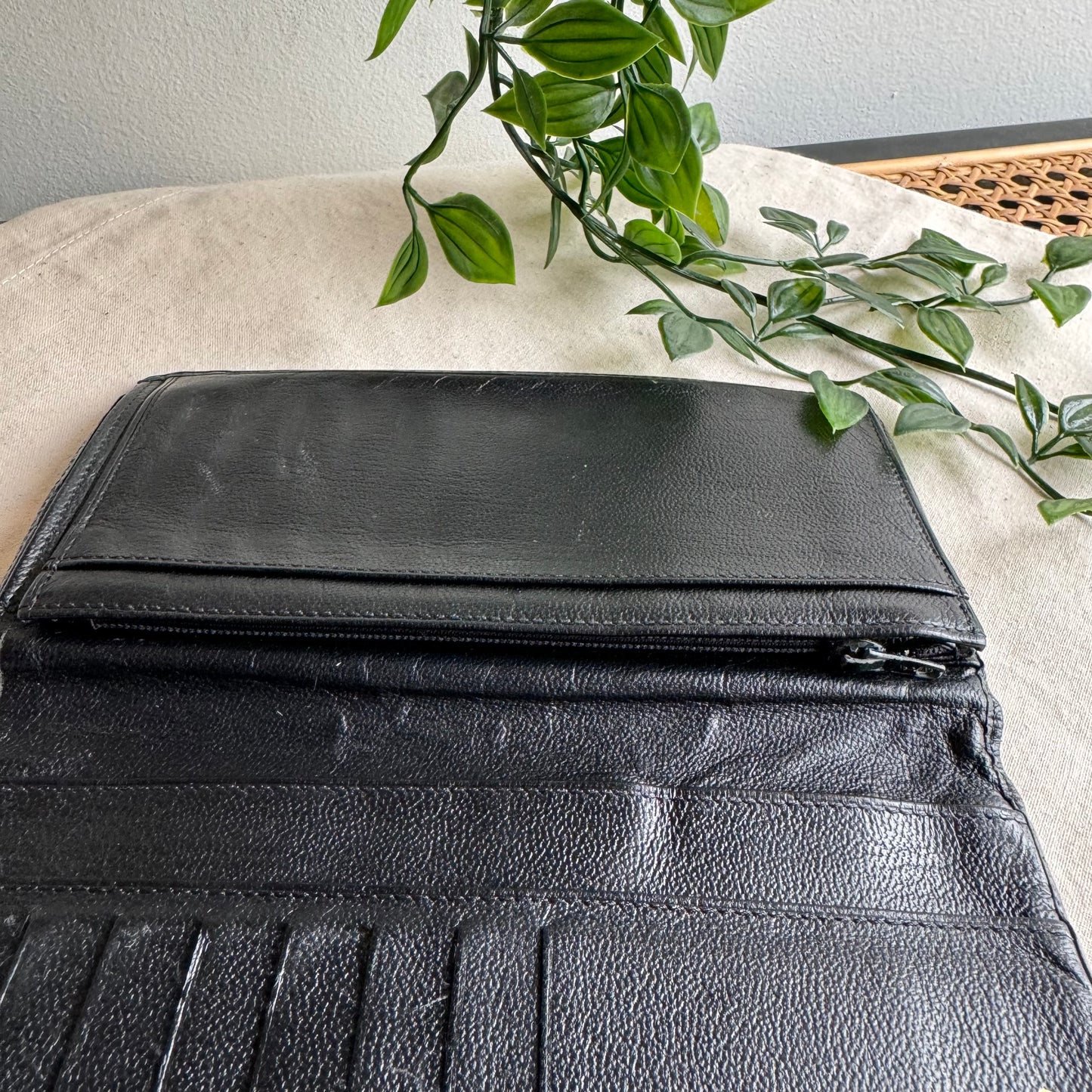 Chanel 1997 Leather Vintage Long Purse