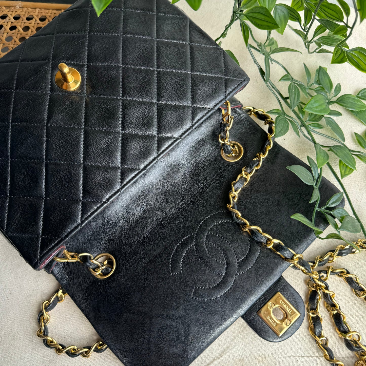 Chanel 1989 Classic Square Single Flap Medium