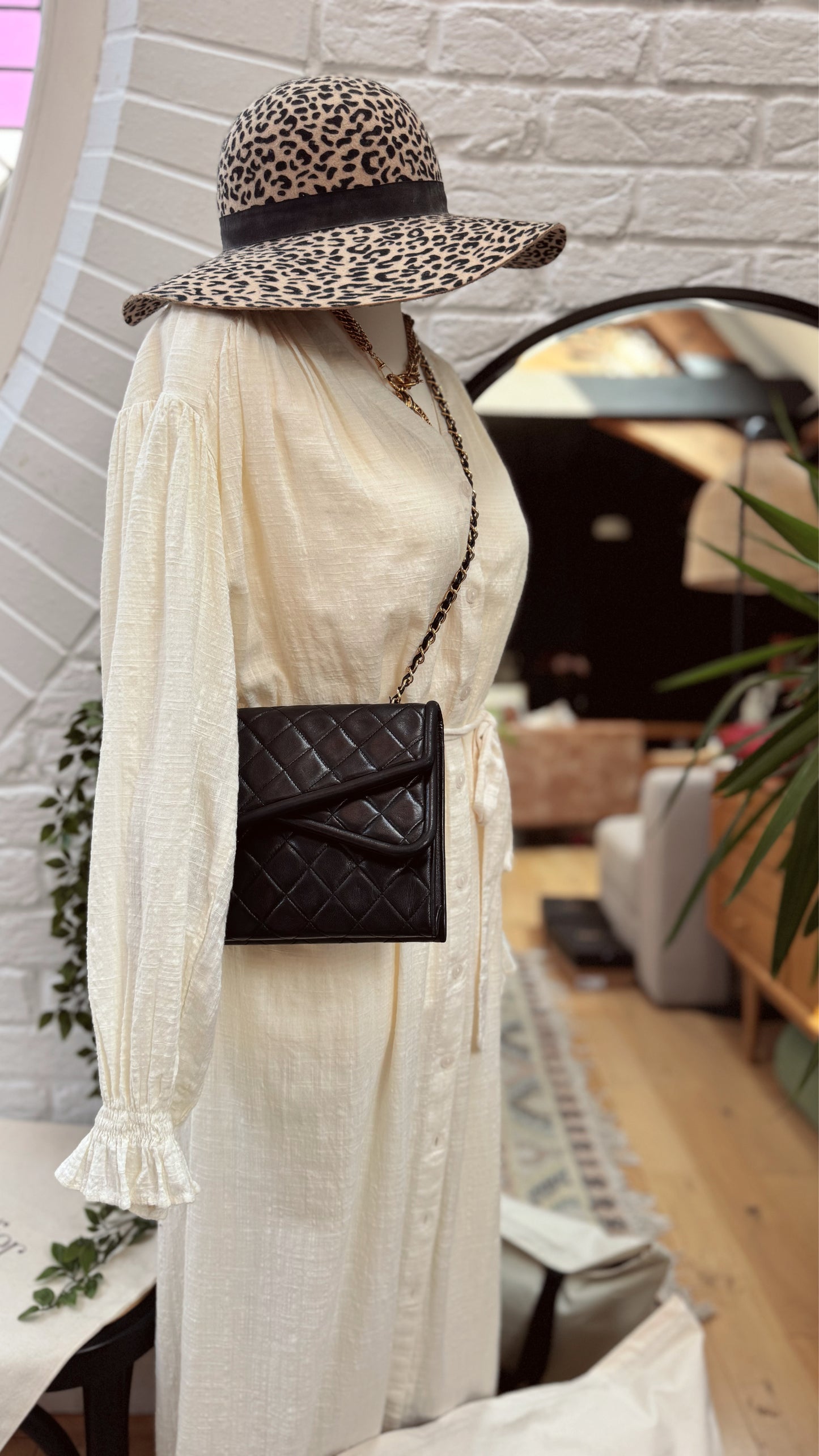 Chanel 1989 Quilted Lambskin Tassel Double Flap