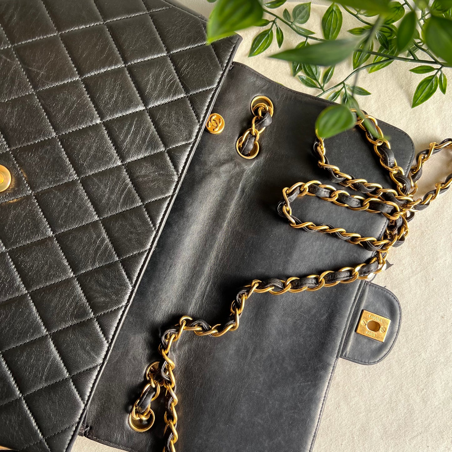 Chanel 1996 Vintage Single Flap Jumbo