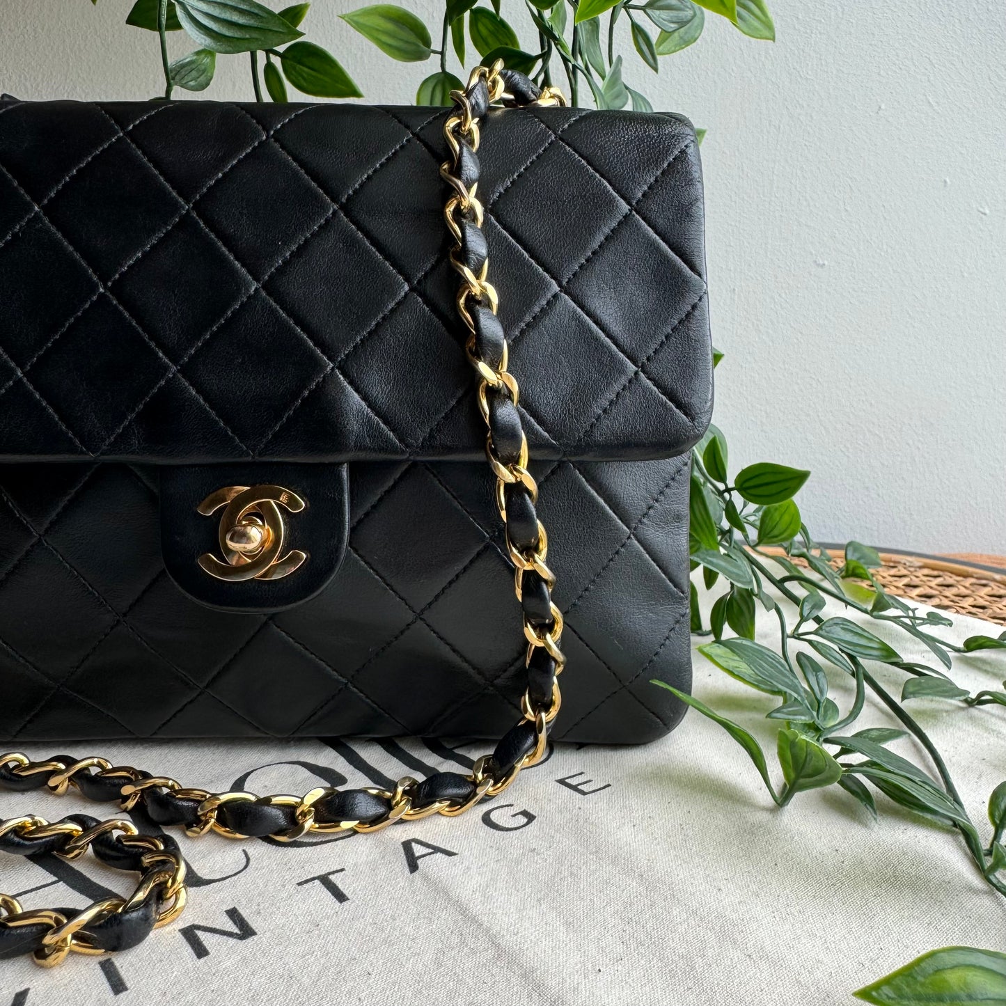 Chanel 1991 Classic Square Single Flap Medium