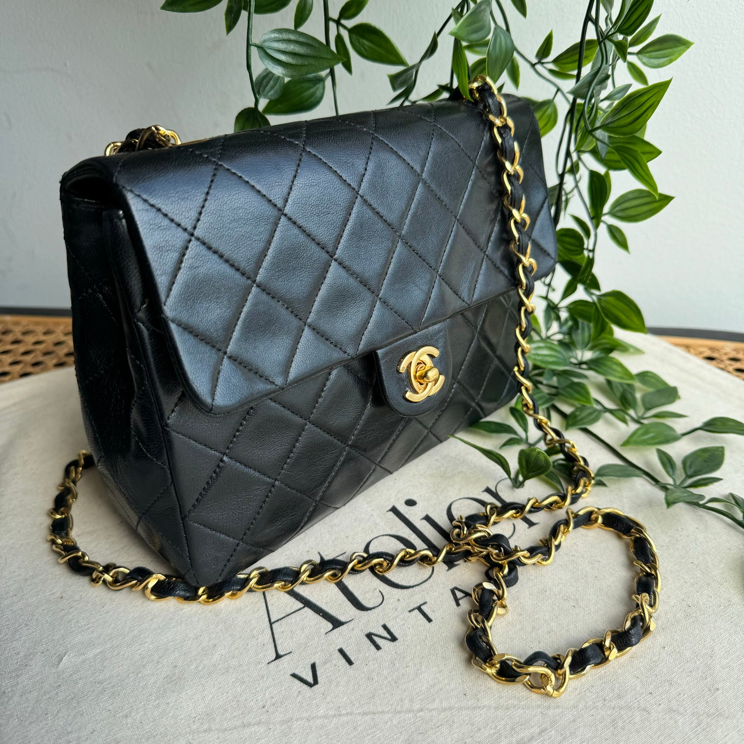 Chanel 1989 Classic Square Single Flap Medium