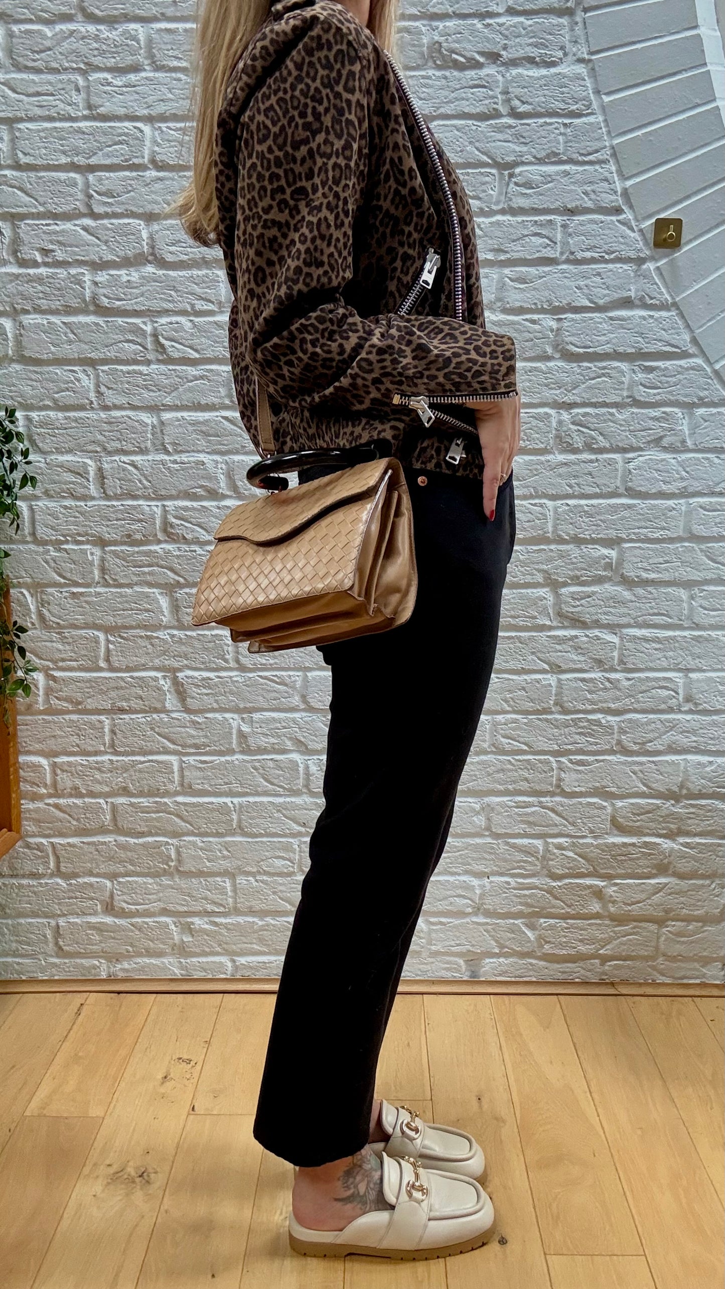 Bottega Veneta 1980 Intrecciato Two way Shoulder Bag