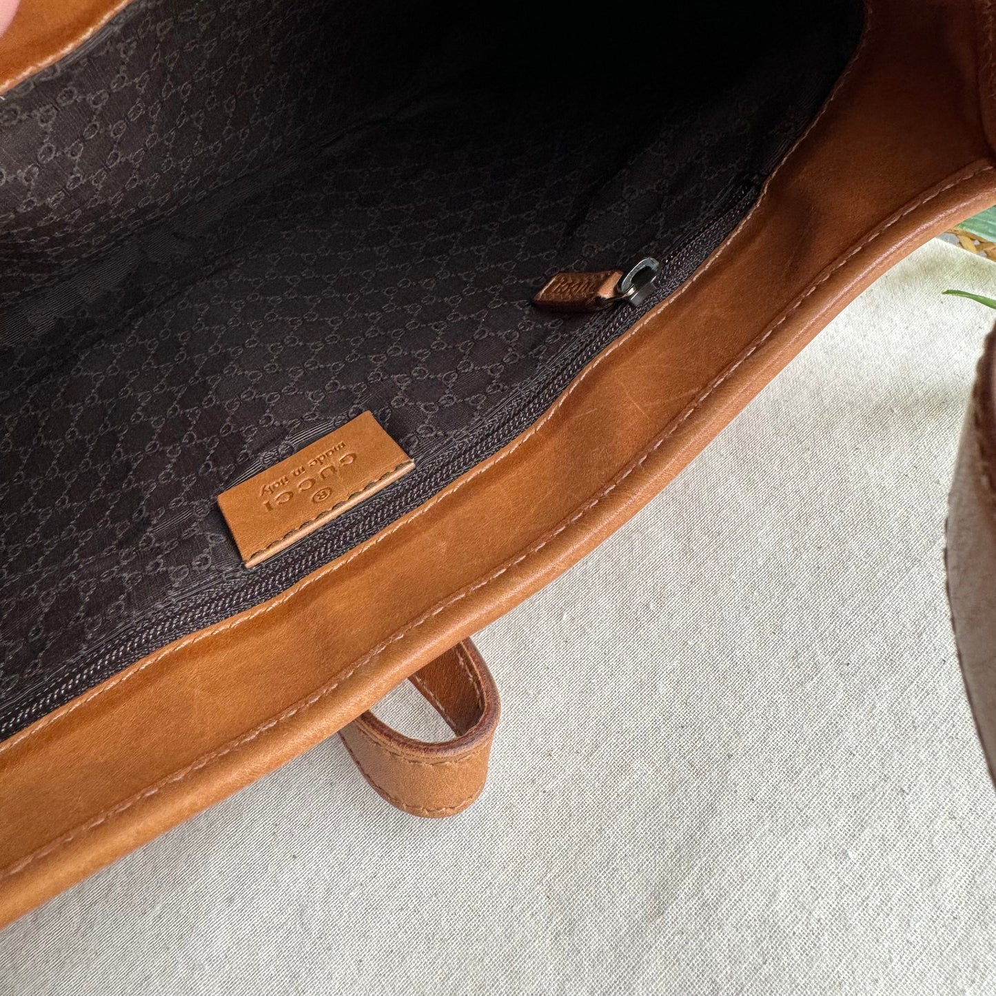 Gucci Vintage Leather Jackie