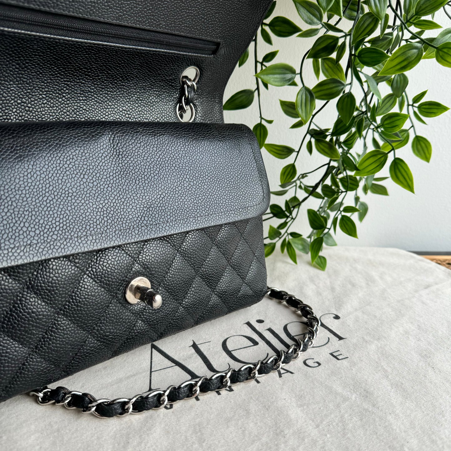 Chanel 2006 Caviar Classic Double Flap Medium