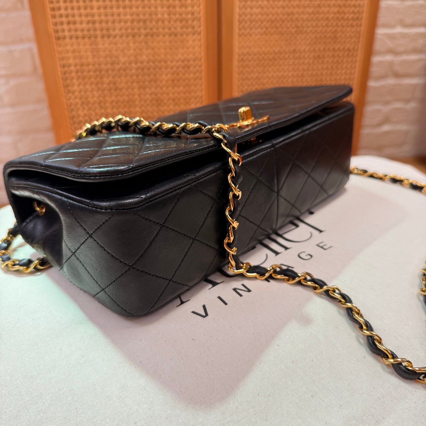 Chanel 1989 Classic Medium Rectangle Full Flap