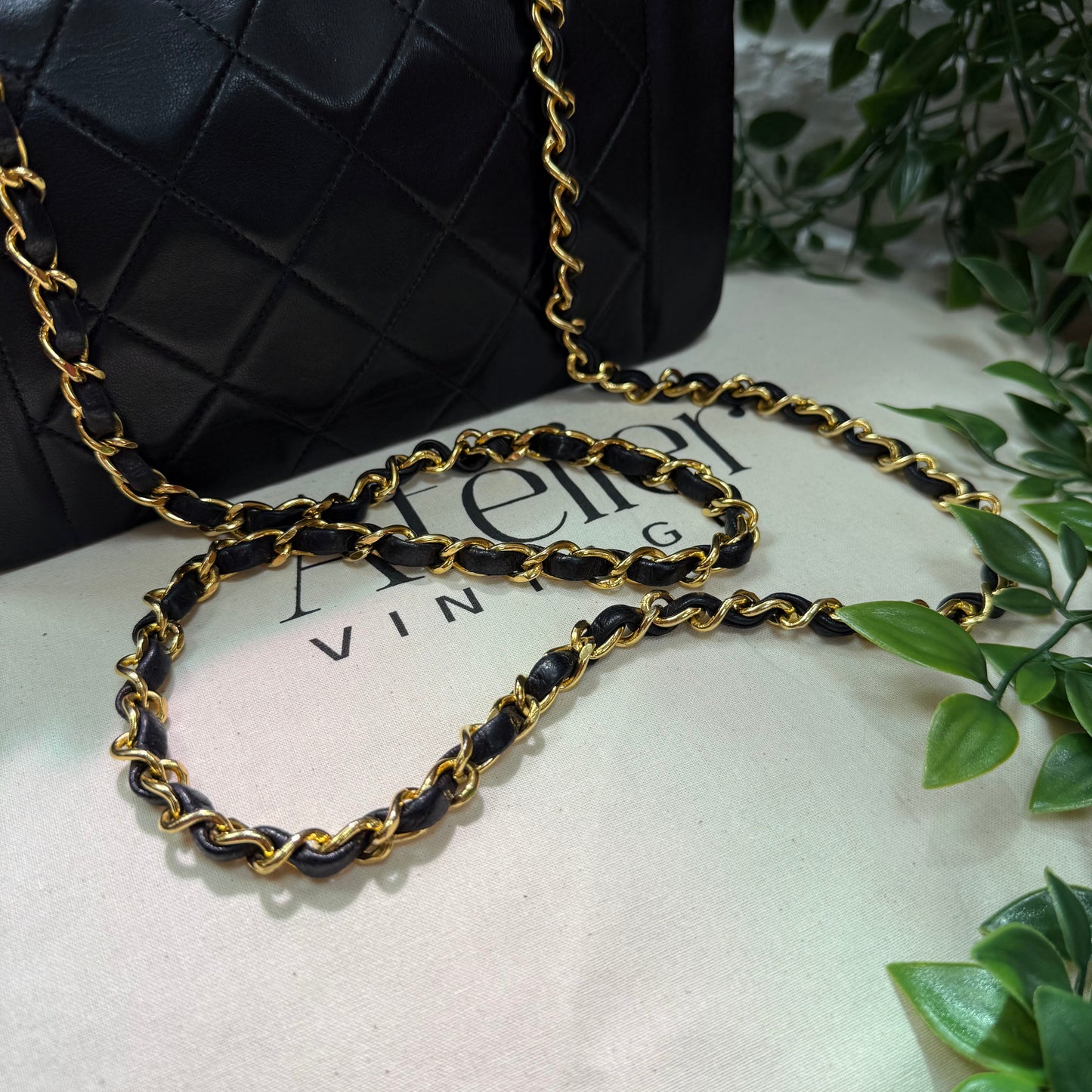 Chanel 1991 Vintage Classic Diana Small