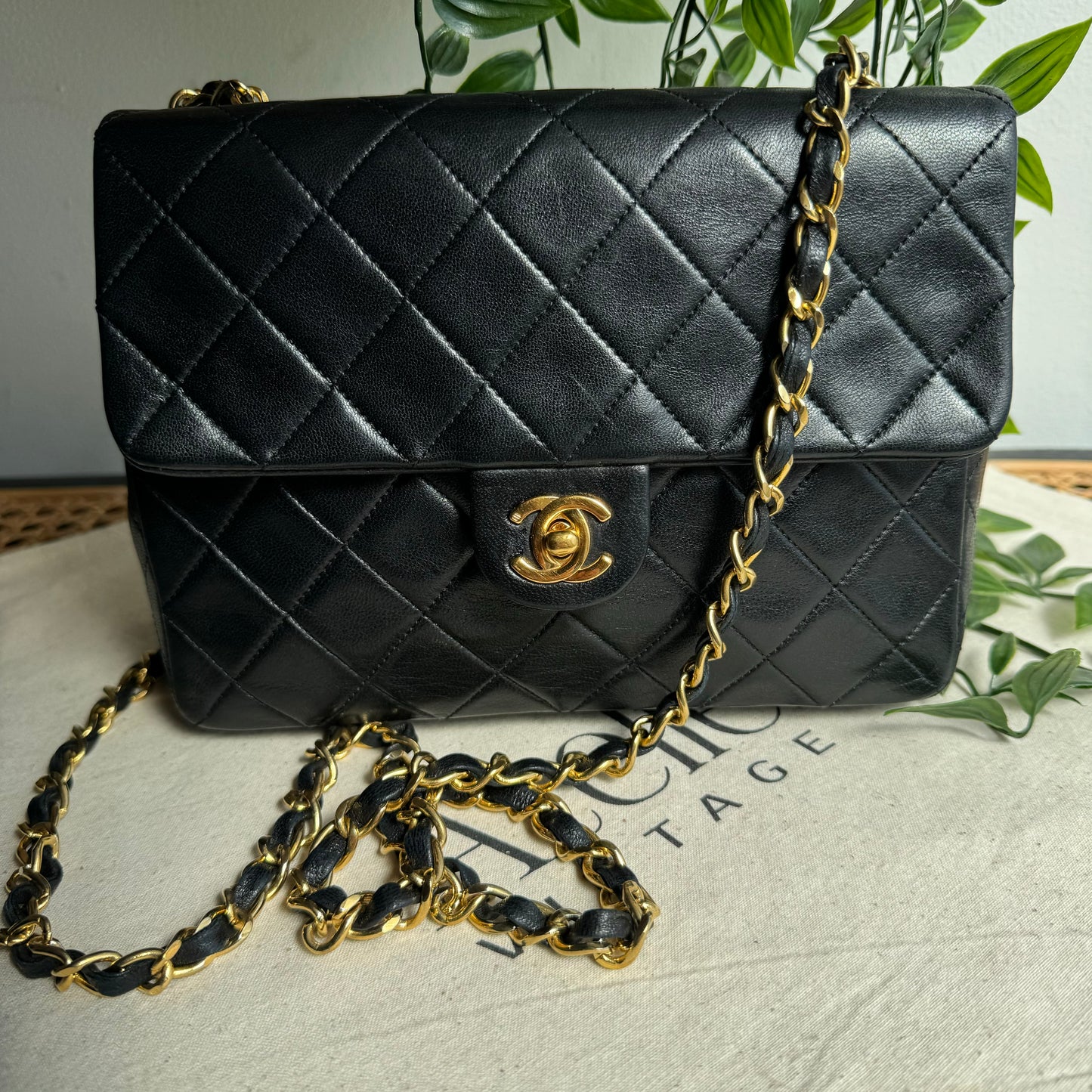 Chanel 1989 Classic Square Single Flap Medium