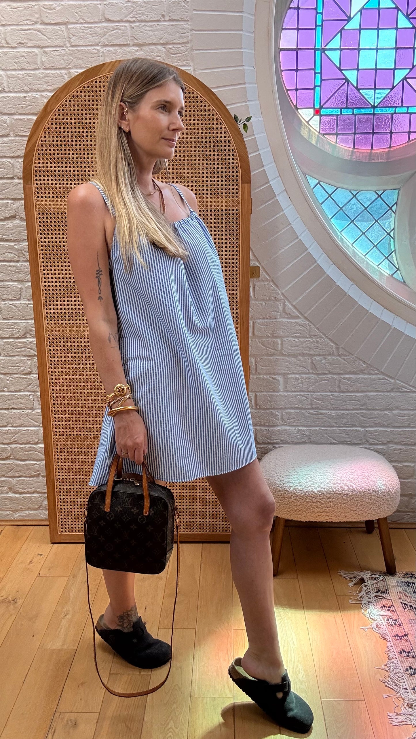 Louis Vuitton 2002 Monogram Spontini Two Way