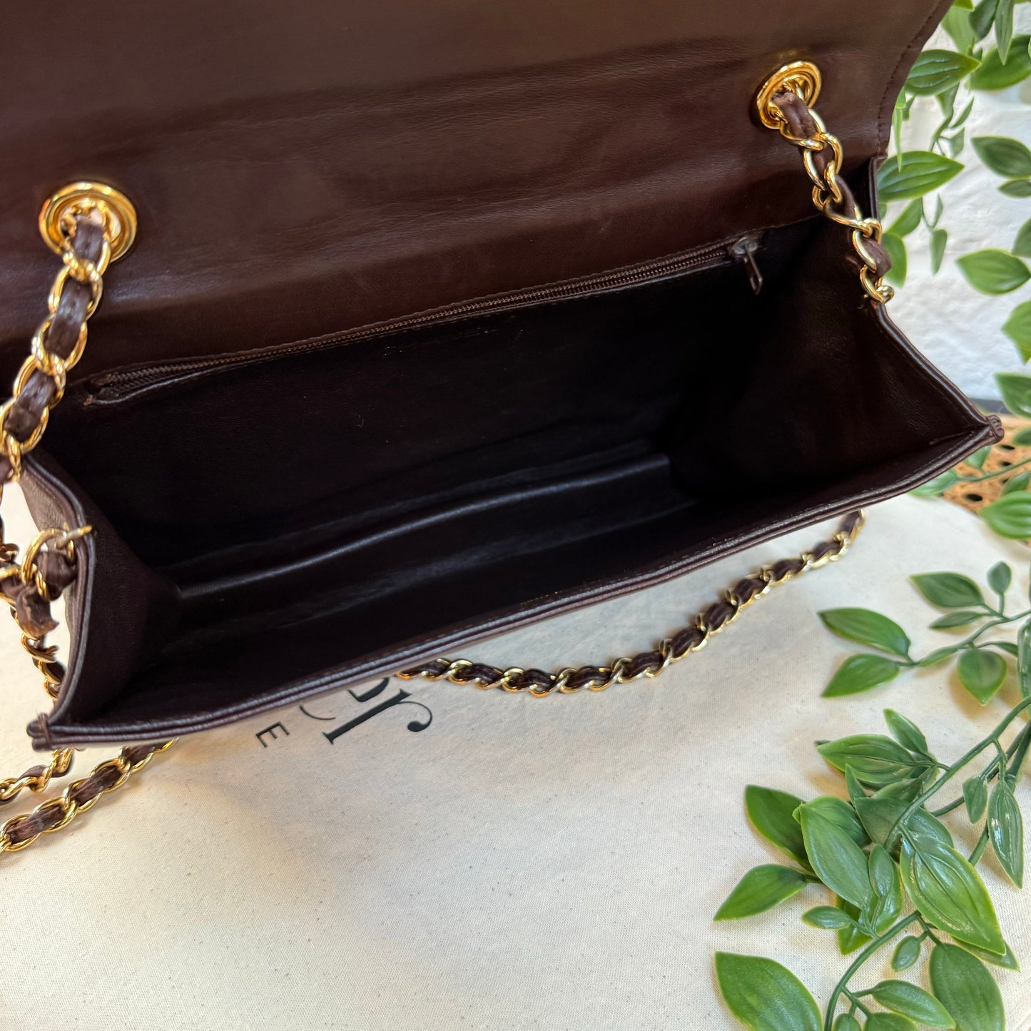 Chanel 1986 Quilted CC Full Flap