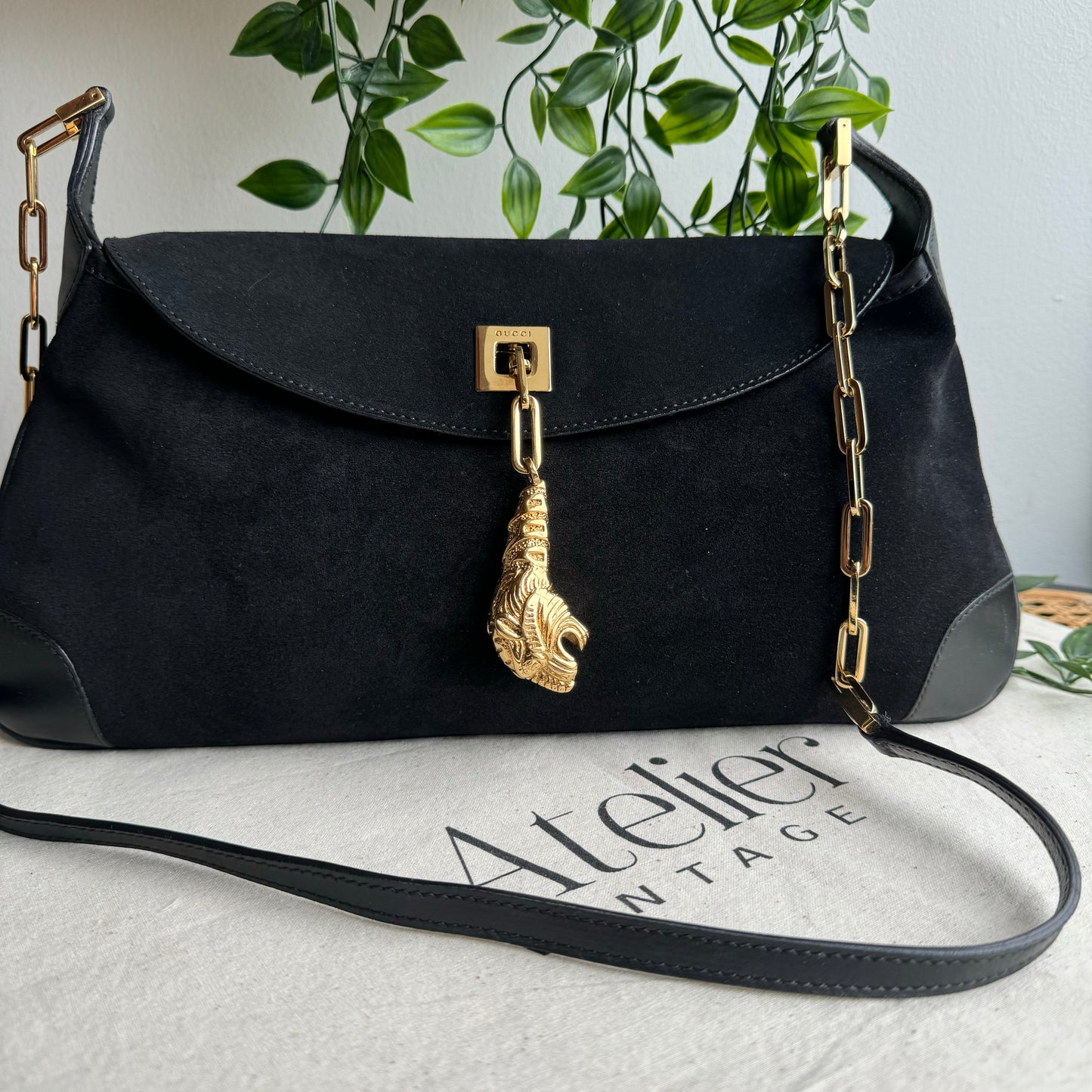 Gucci Rare 2000 x Tom Ford Tiger Head Bag