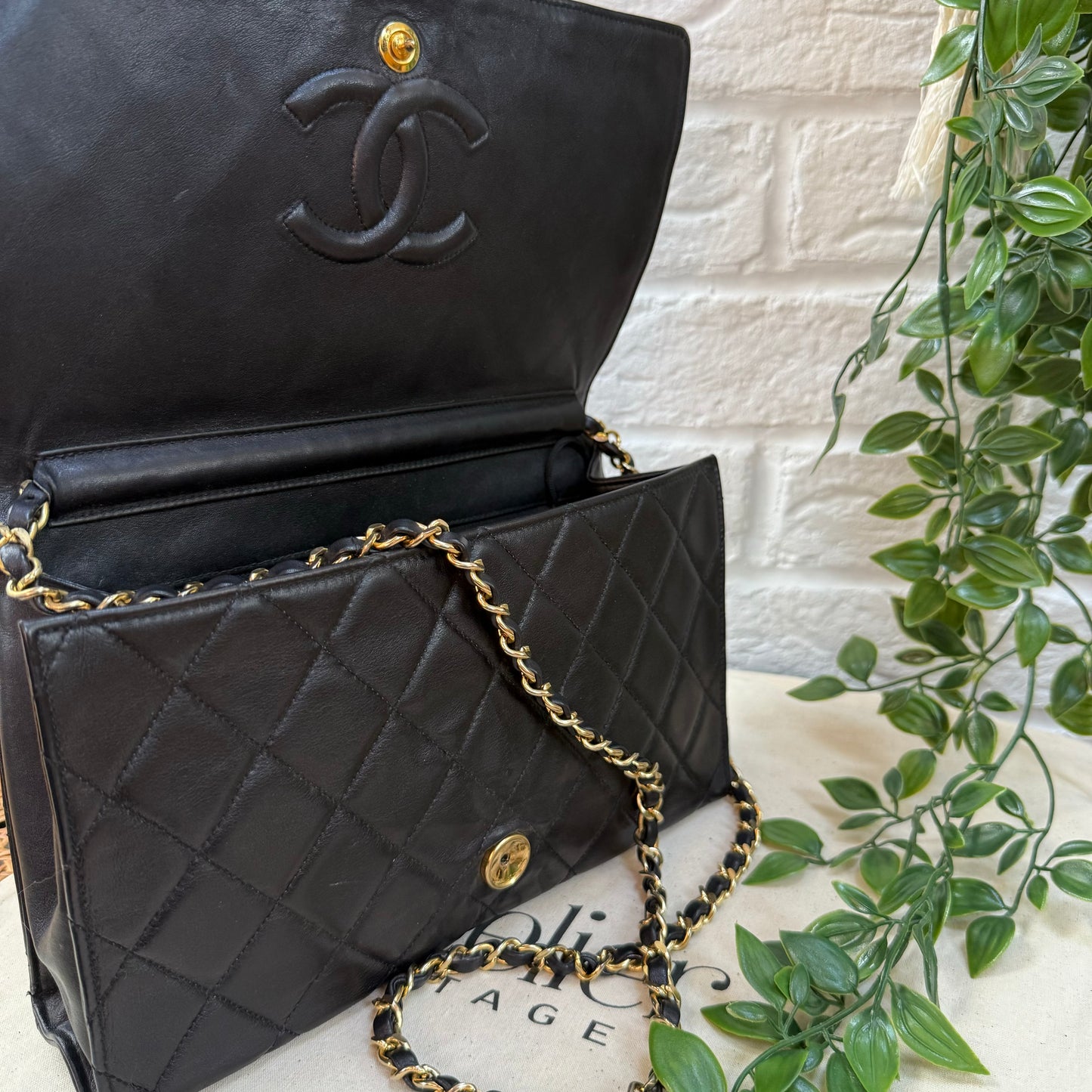 Chanel Early 1980s Quilted Lambskin Single Flap