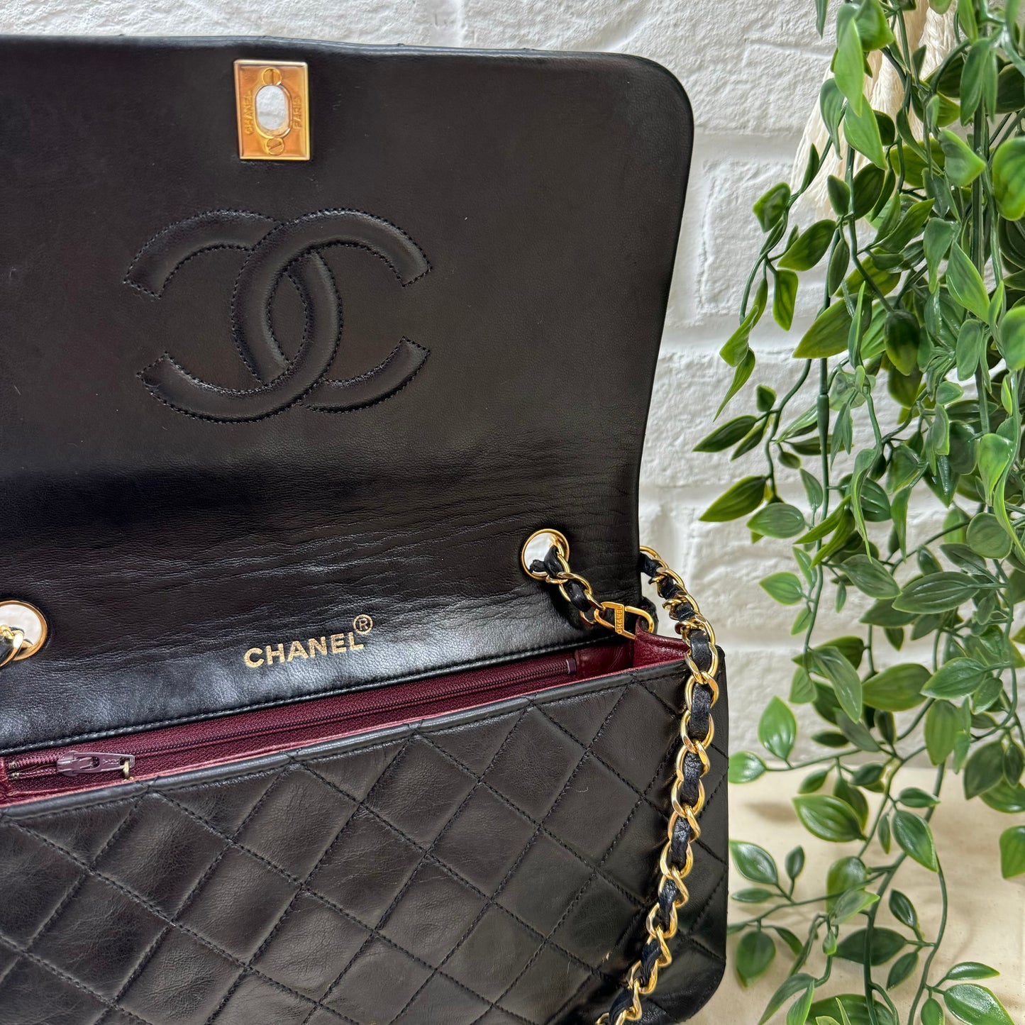 Chanel 1989 Classic Medium Rectangle Full Flap