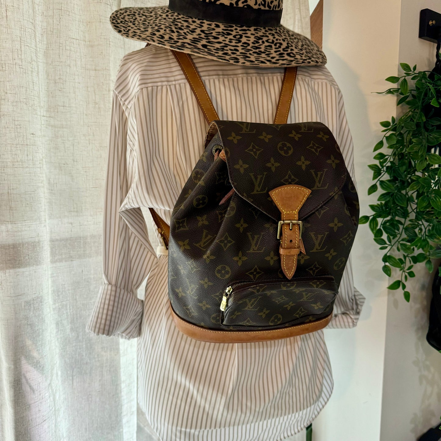 Louis Vuitton 1999 Montsouris Back Pack MM