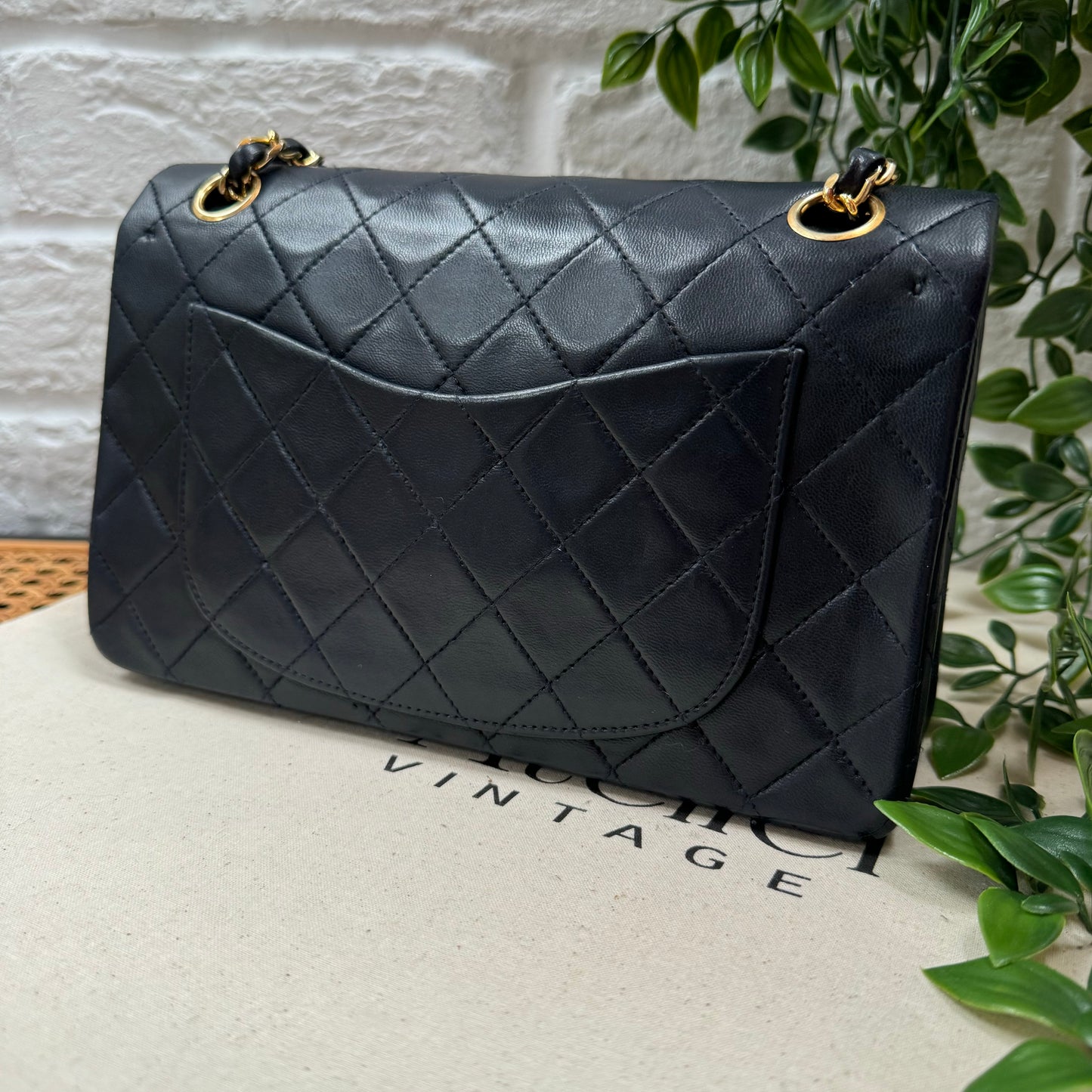 Chanel 1986 Classic Double Flap Small - Navy