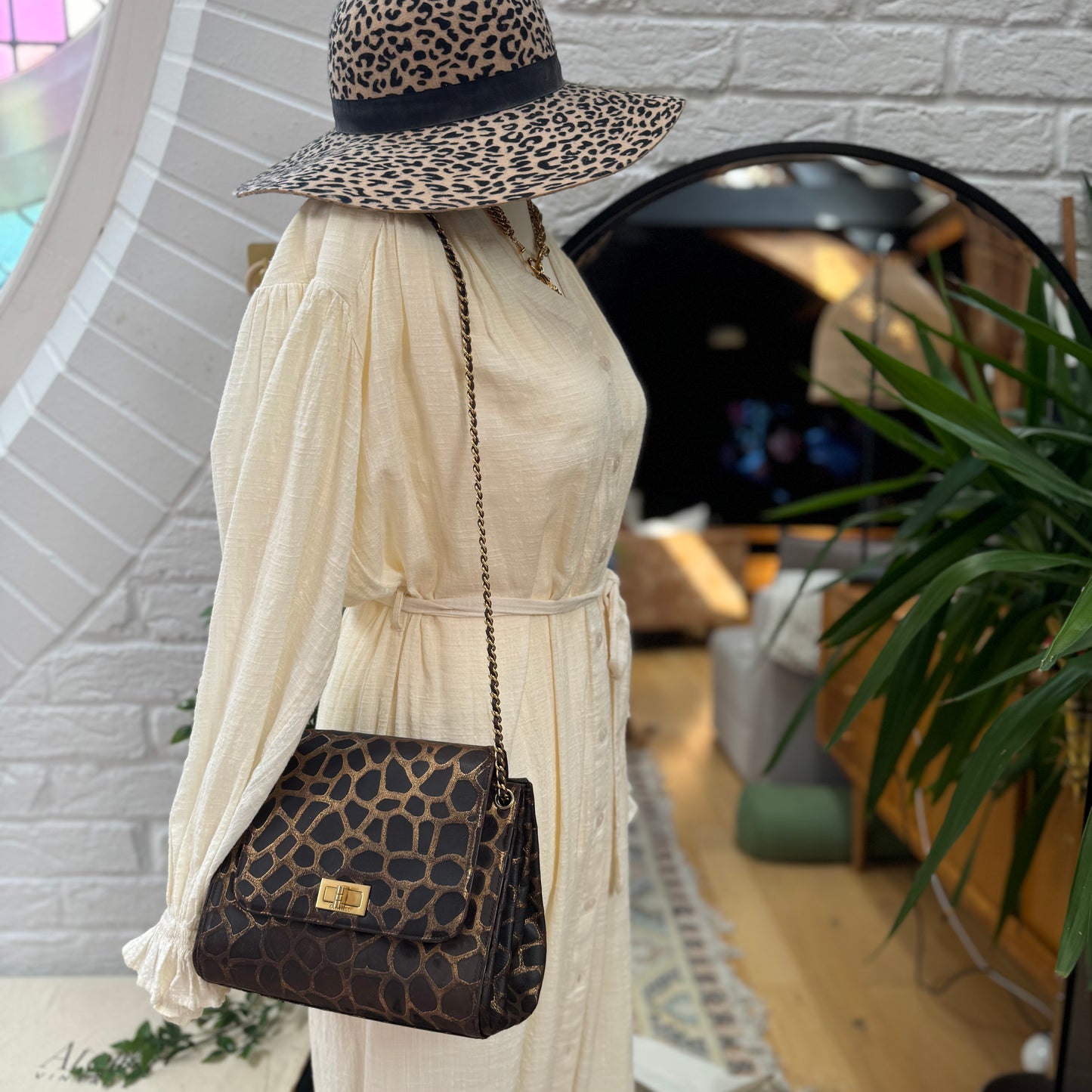 Chanel 2002 Calfskin Girrafe Accordian