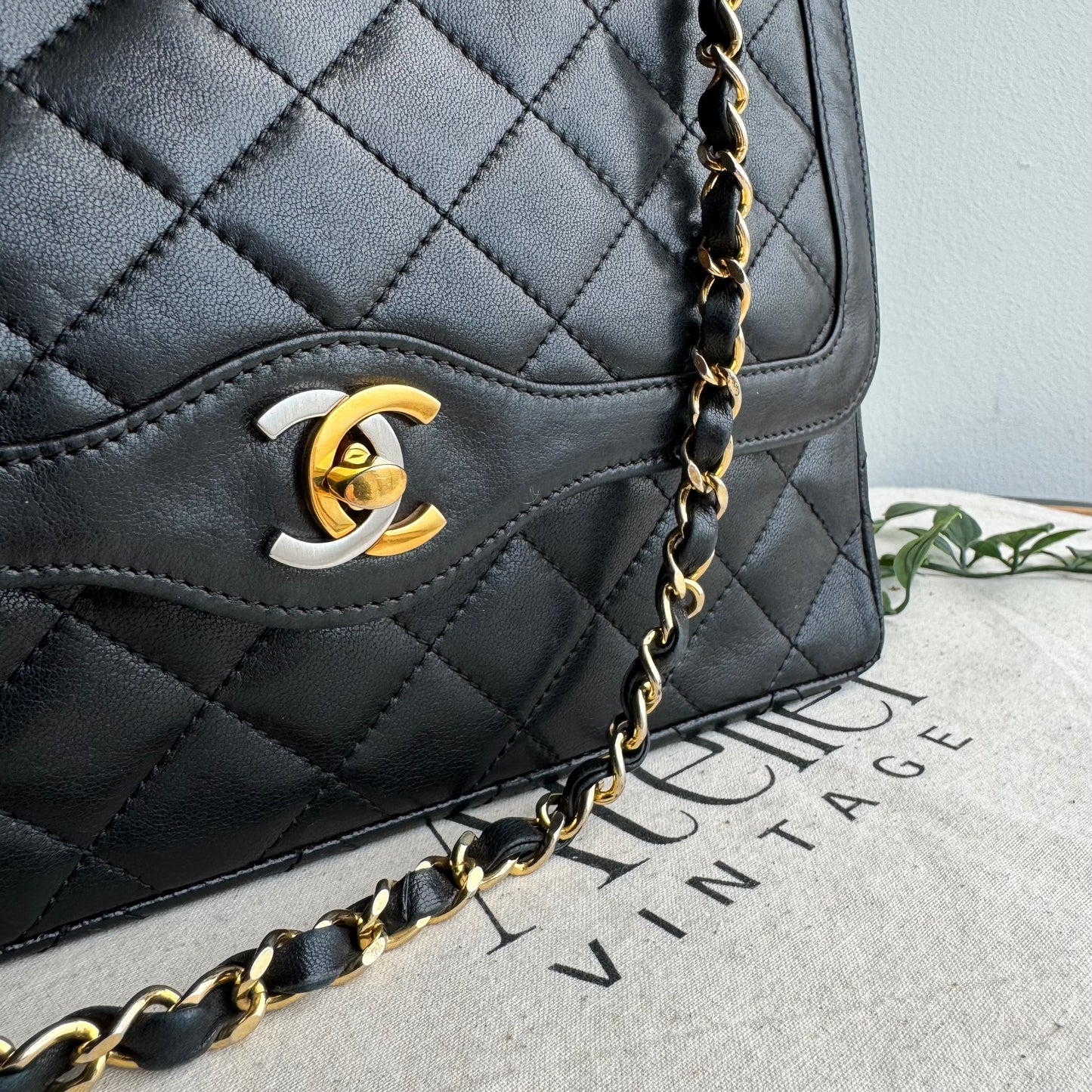 Chanel 1991 Limited Edition Paris Double Flap Medium