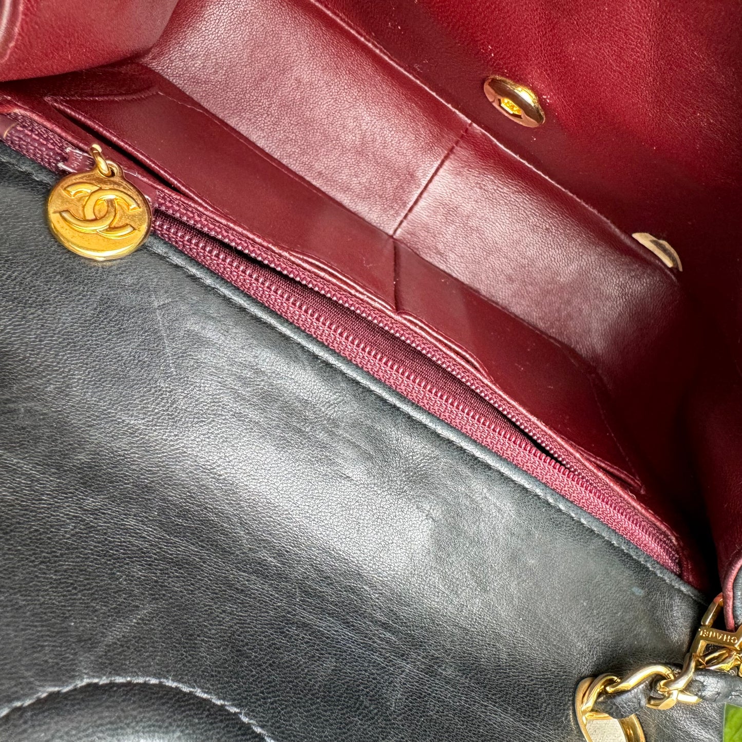 Chanel 1991 Classic Square Single Flap Medium