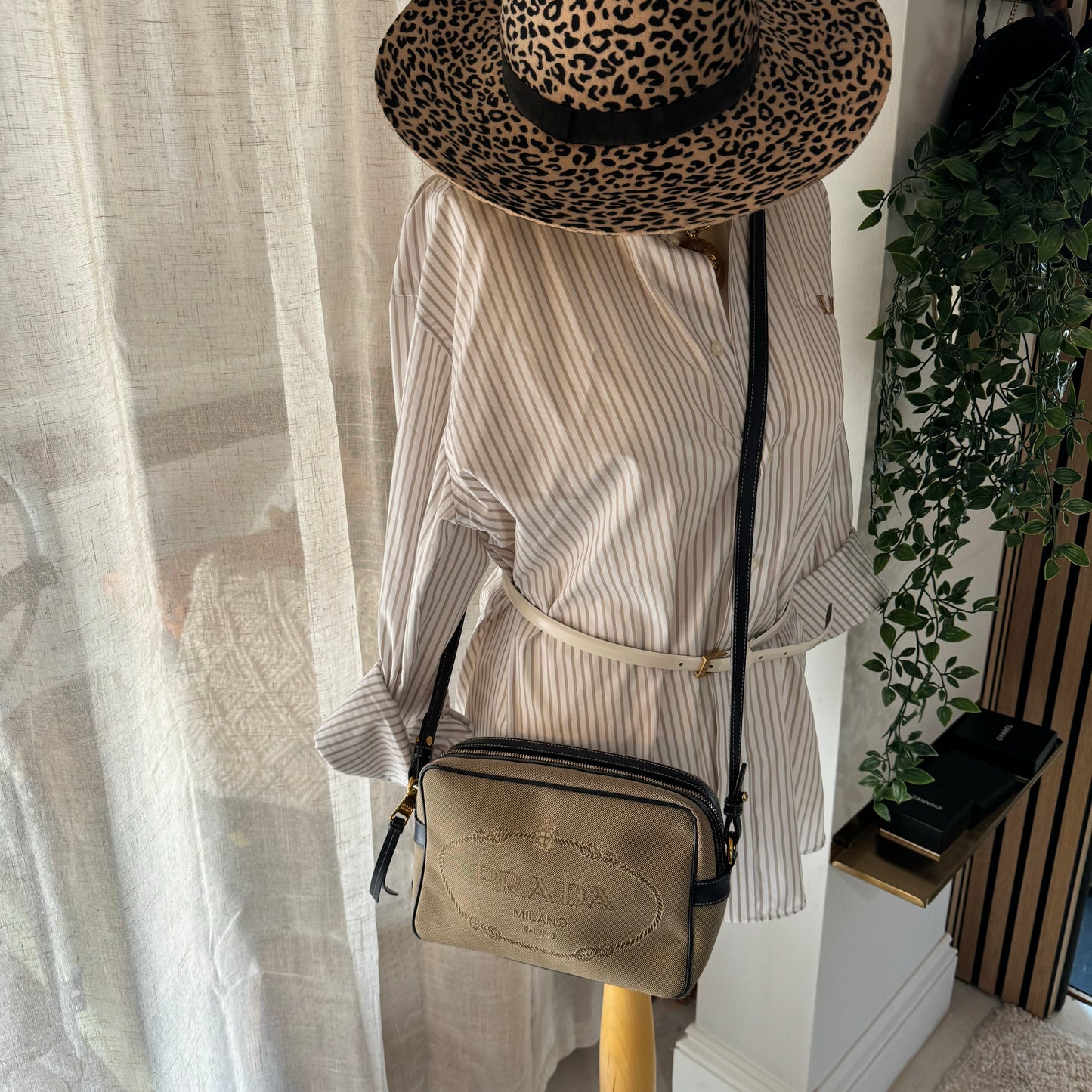 Prada Jacquard Camera Bag