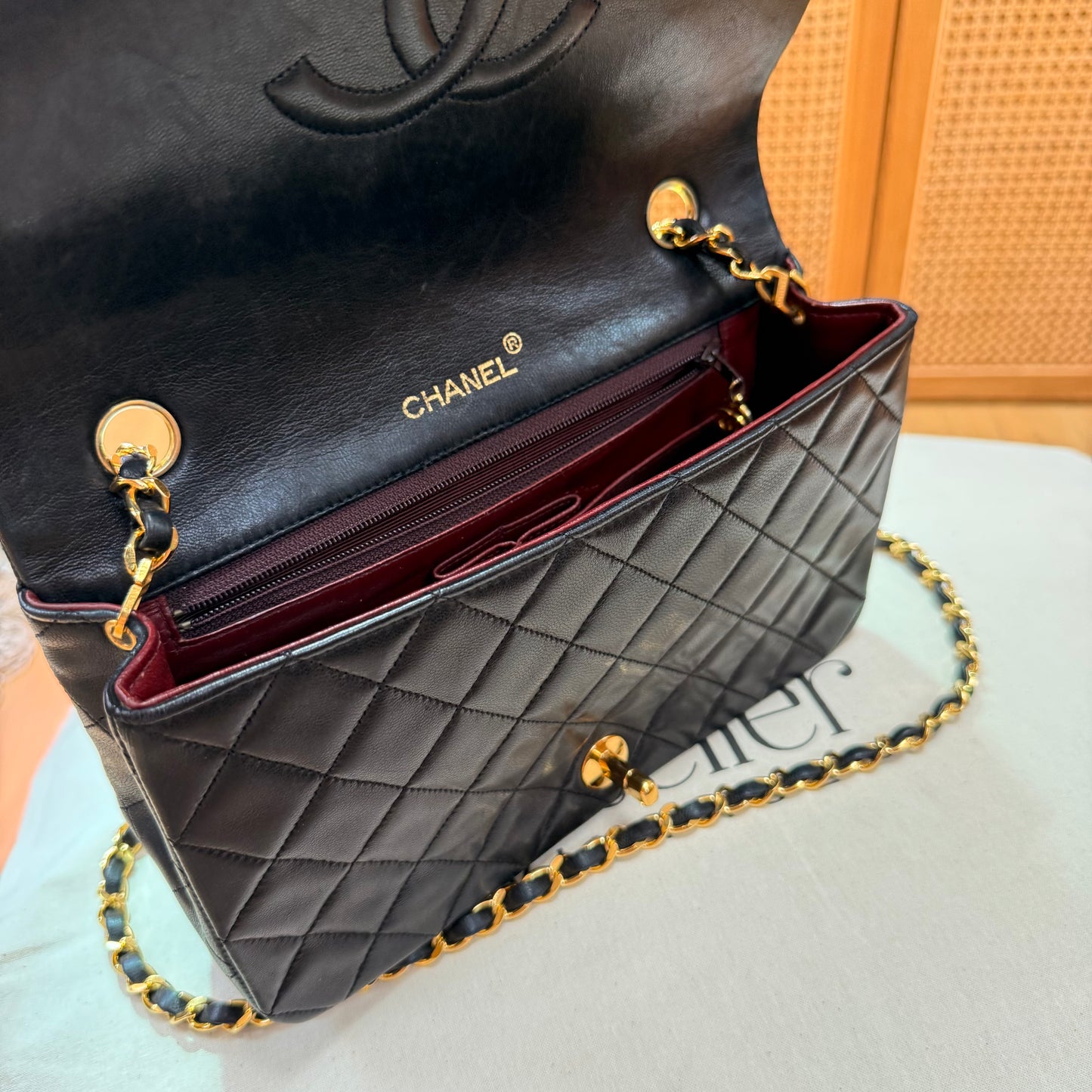 Chanel 1989 Classic Medium Rectangle Full Flap