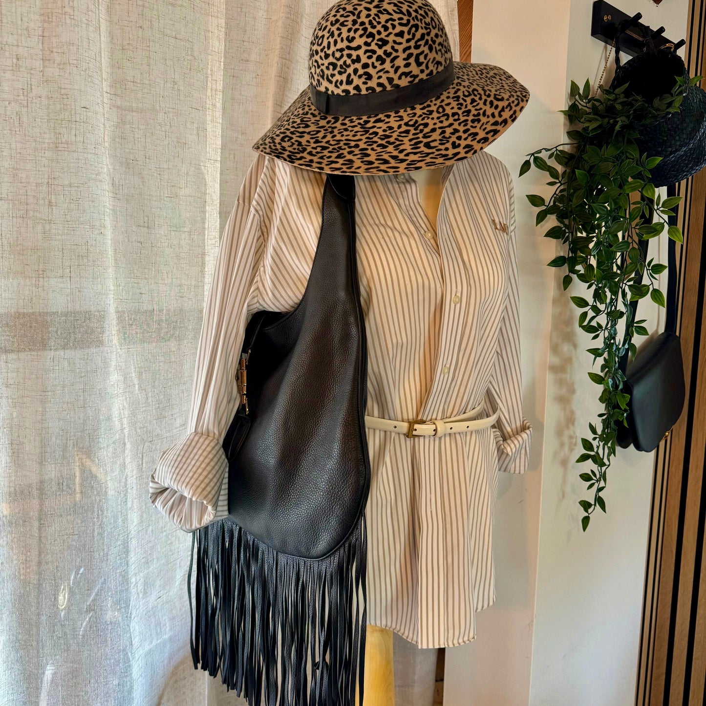 Gucci Fringed Jackie Hobo Tote