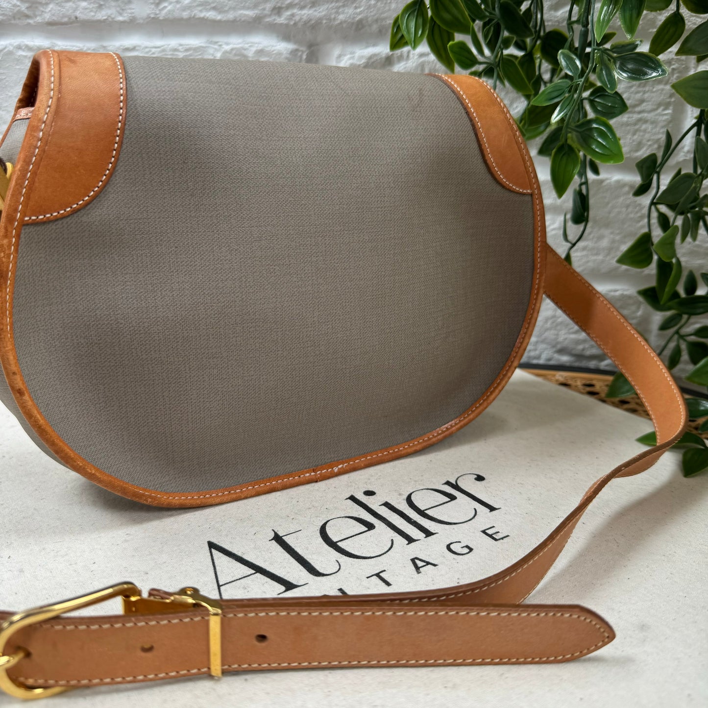 Dior 1980s Bi Colour Cross Body Bag