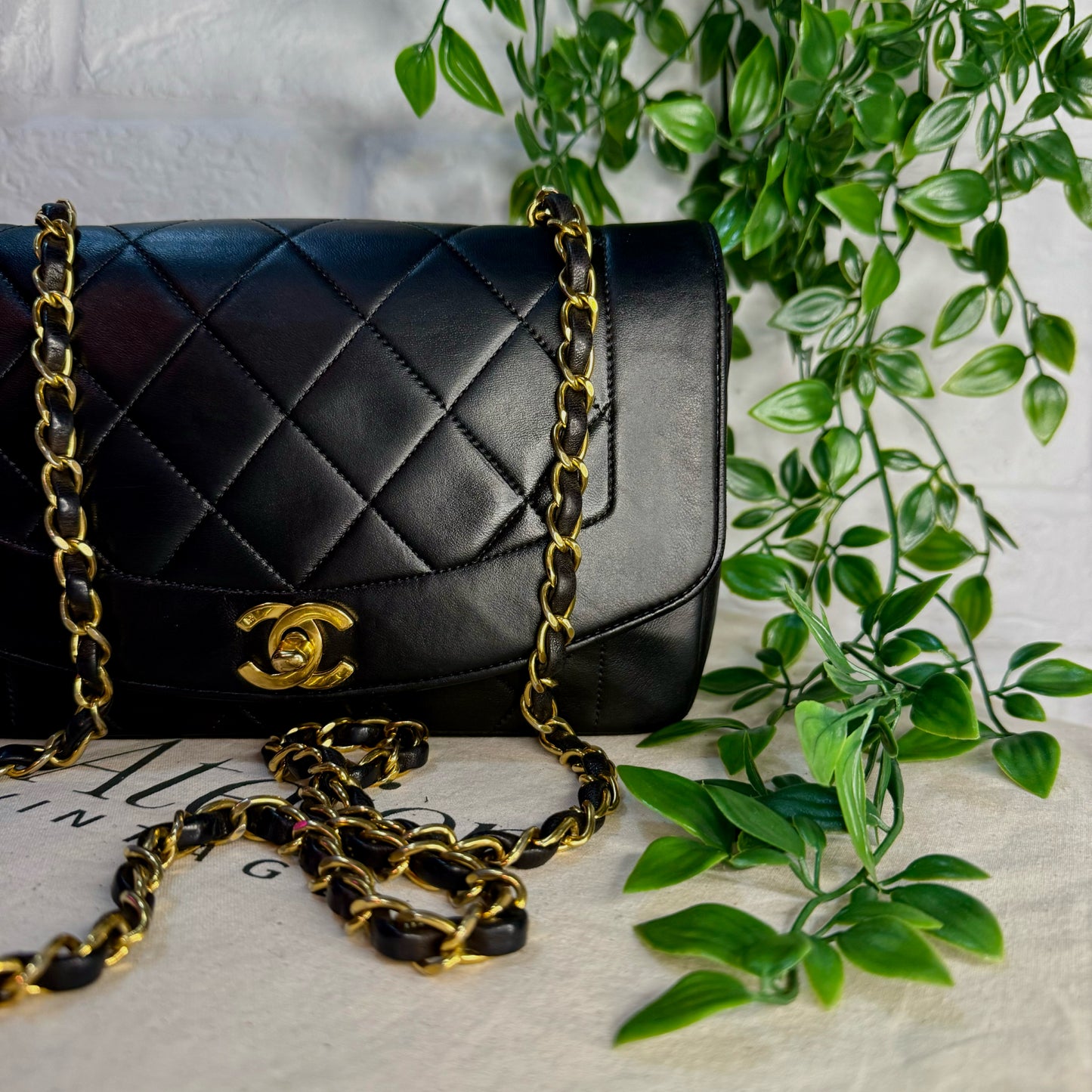 Chanel 1989 Vintage Classic Diana Small