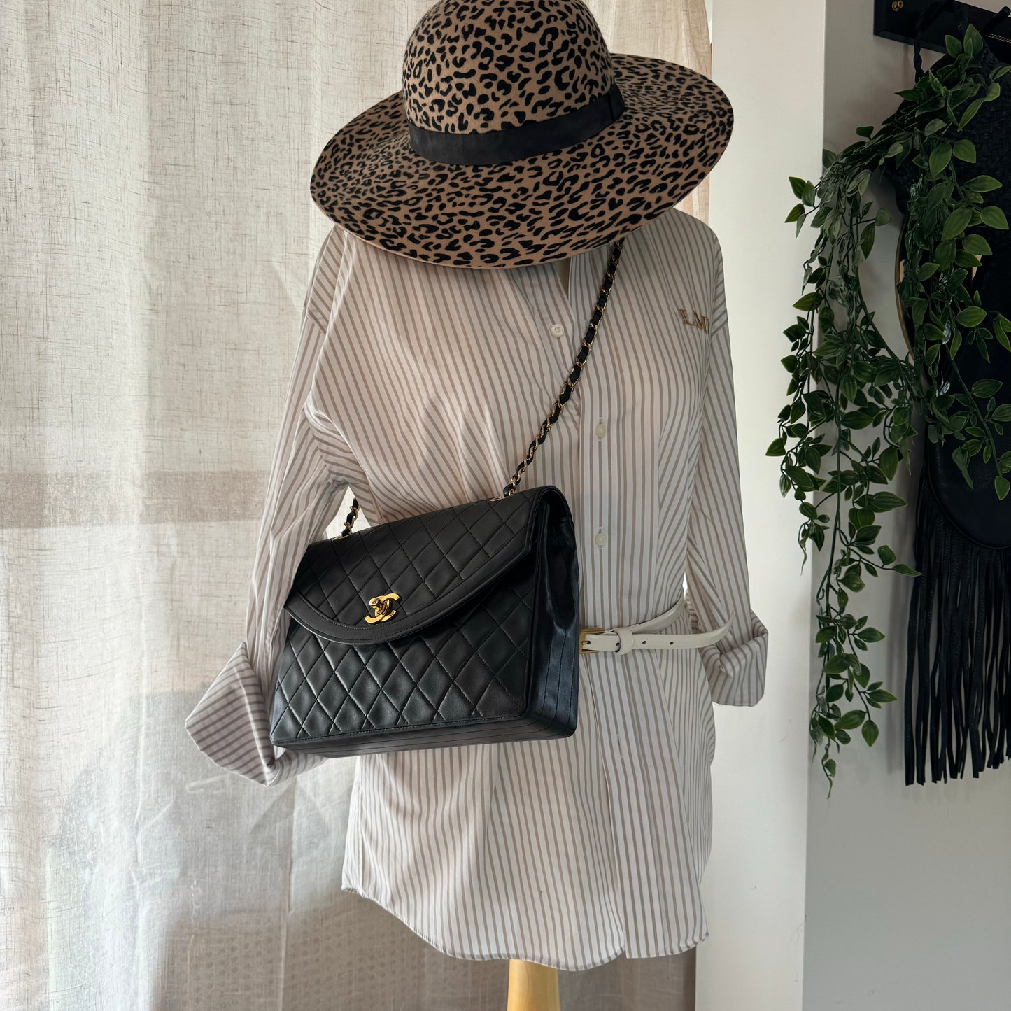 Chanel 1986 Curved Single Flap