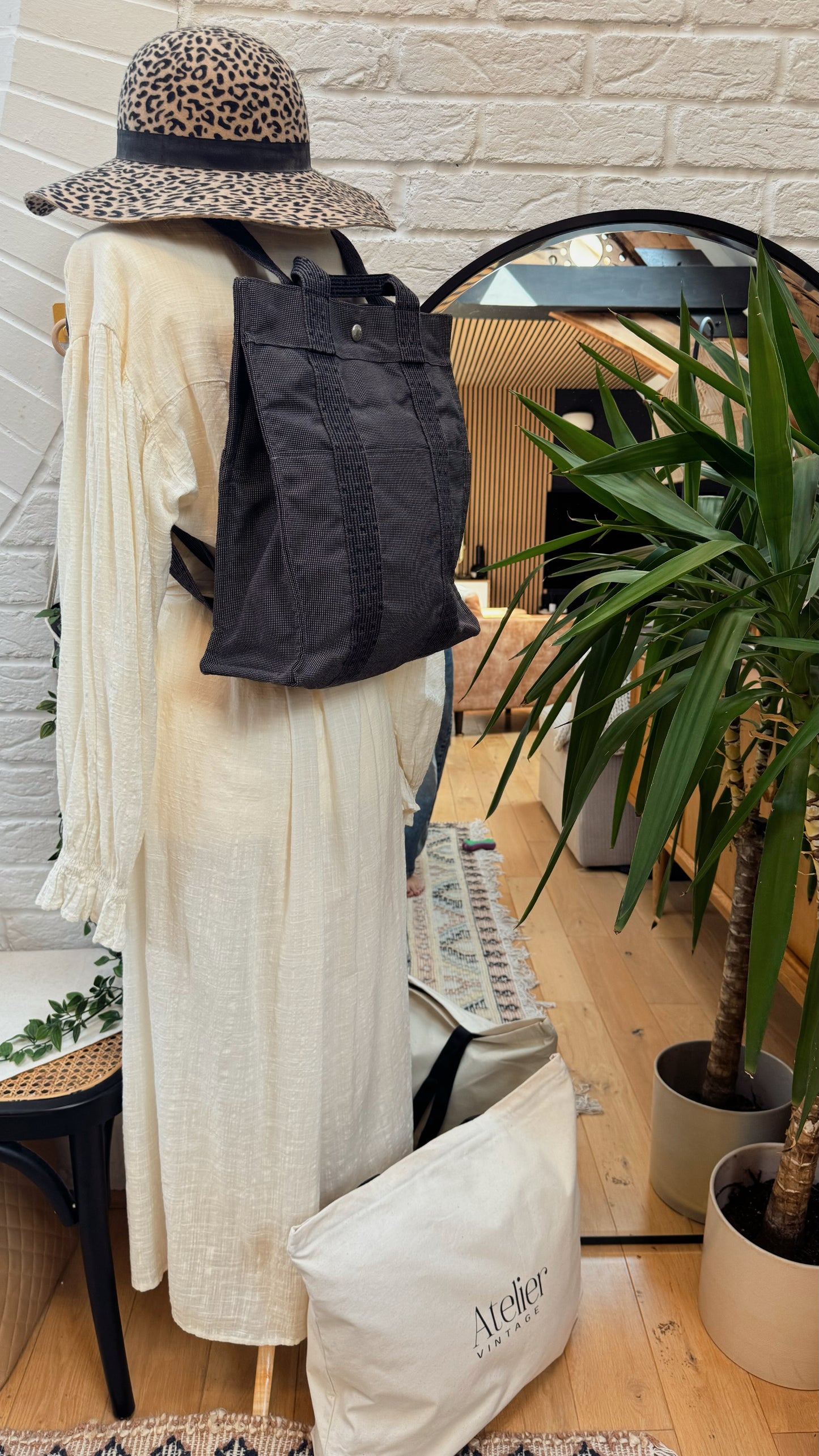 Hermes Herline Back Pack Tote