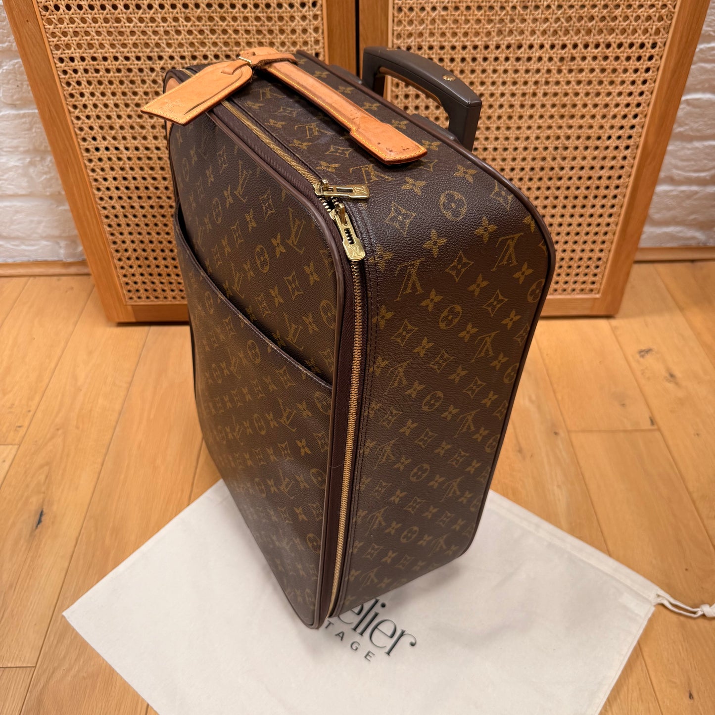 Louis Vuitton 2001 Pegase 45 Monogram Travel Case
