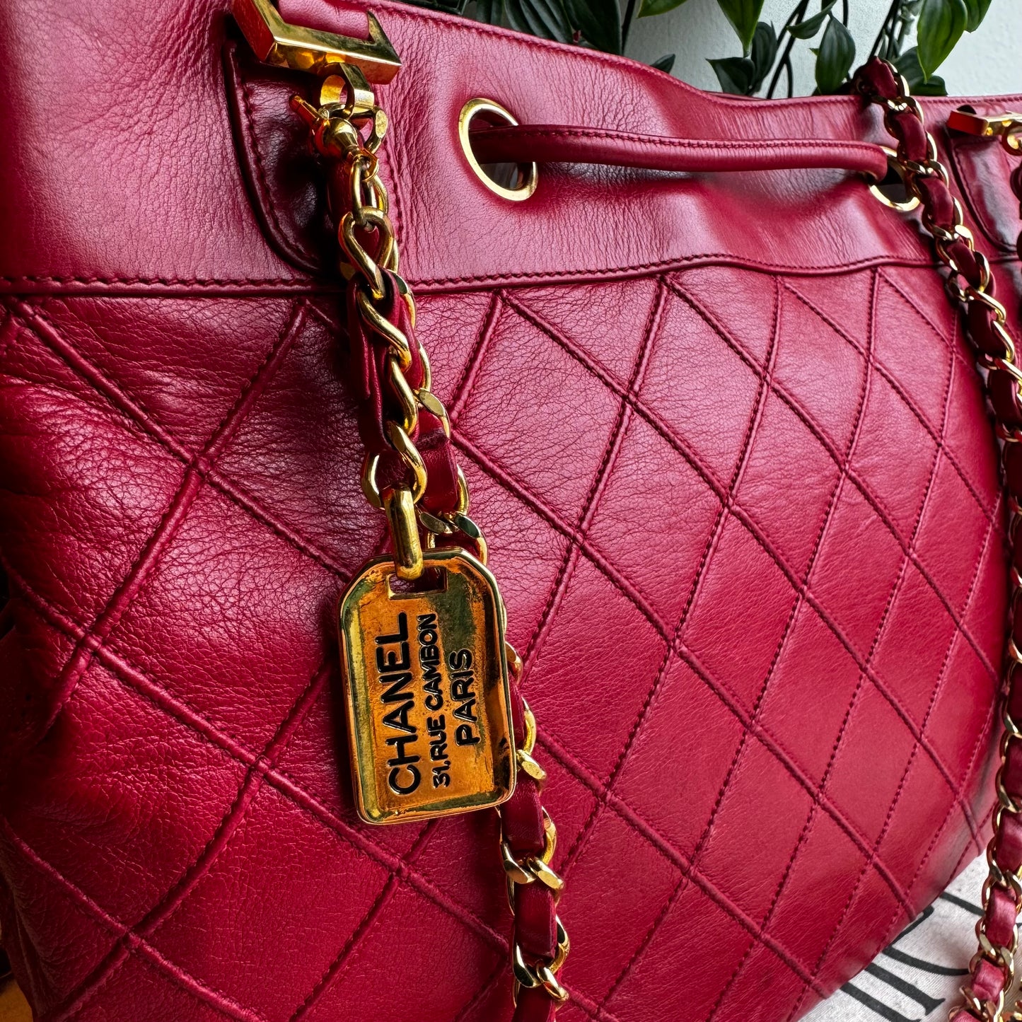 Chanel 1986 Vintage Tote