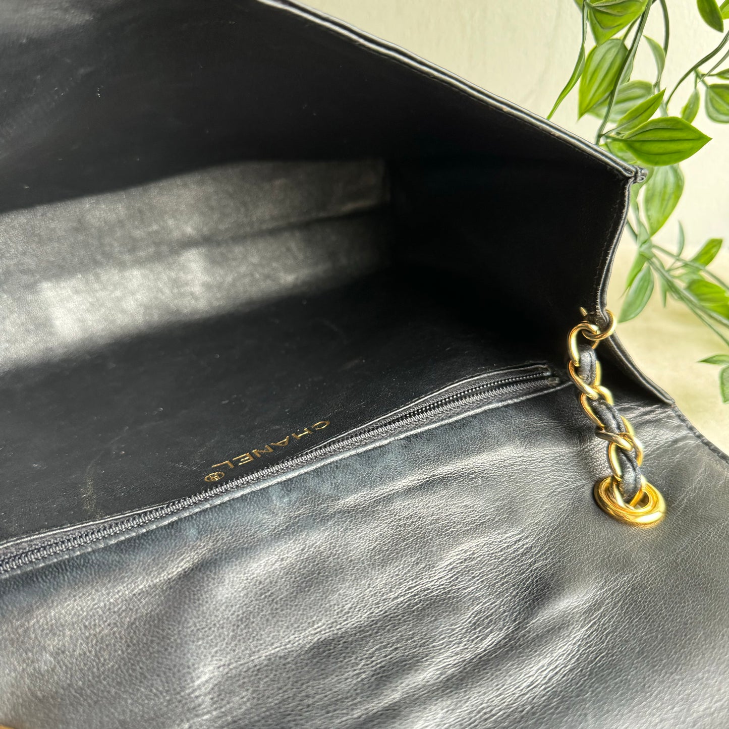 Chanel 1989 Full Flap CC Shoulder Bag