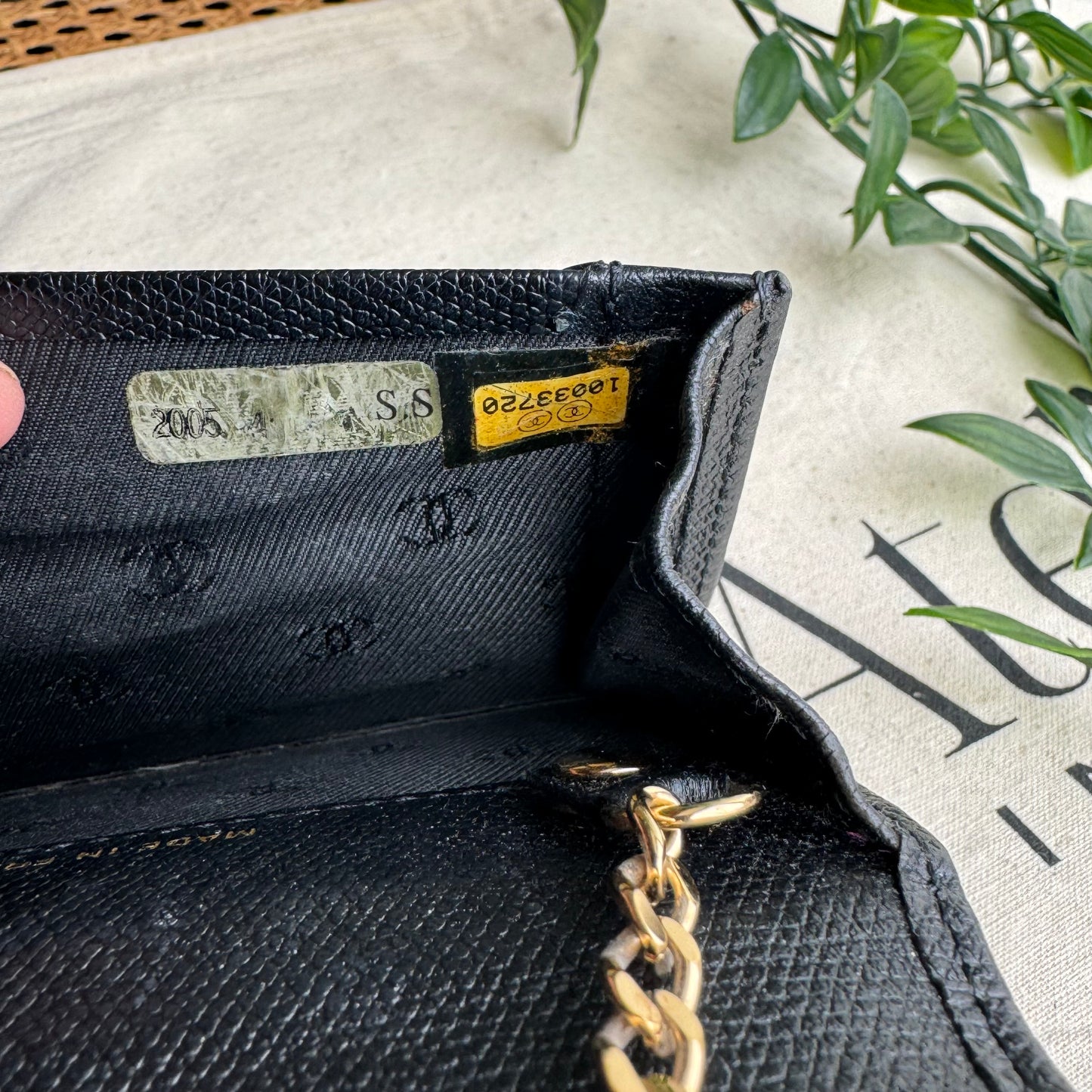 Chanel 2005 CC Card, Coin & key holder