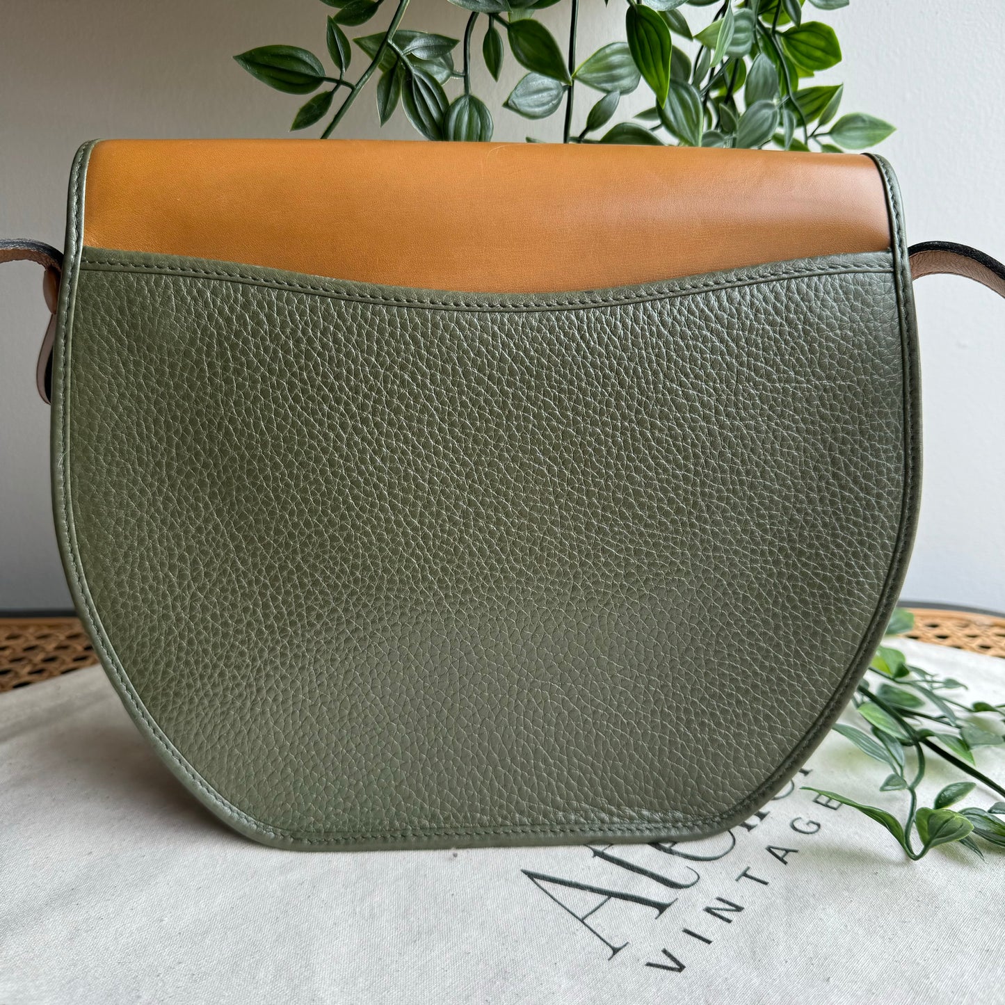 Dior 1980s Bi Colour Cross Body Bag
