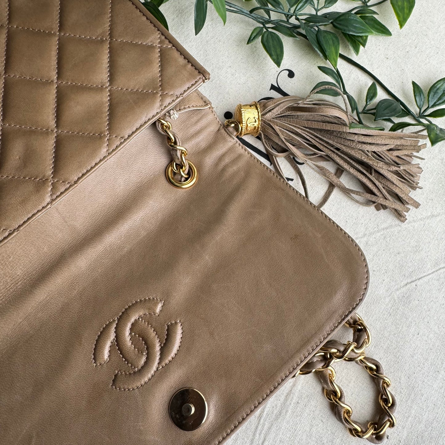 Chanel 1989 Tassel Single Flap