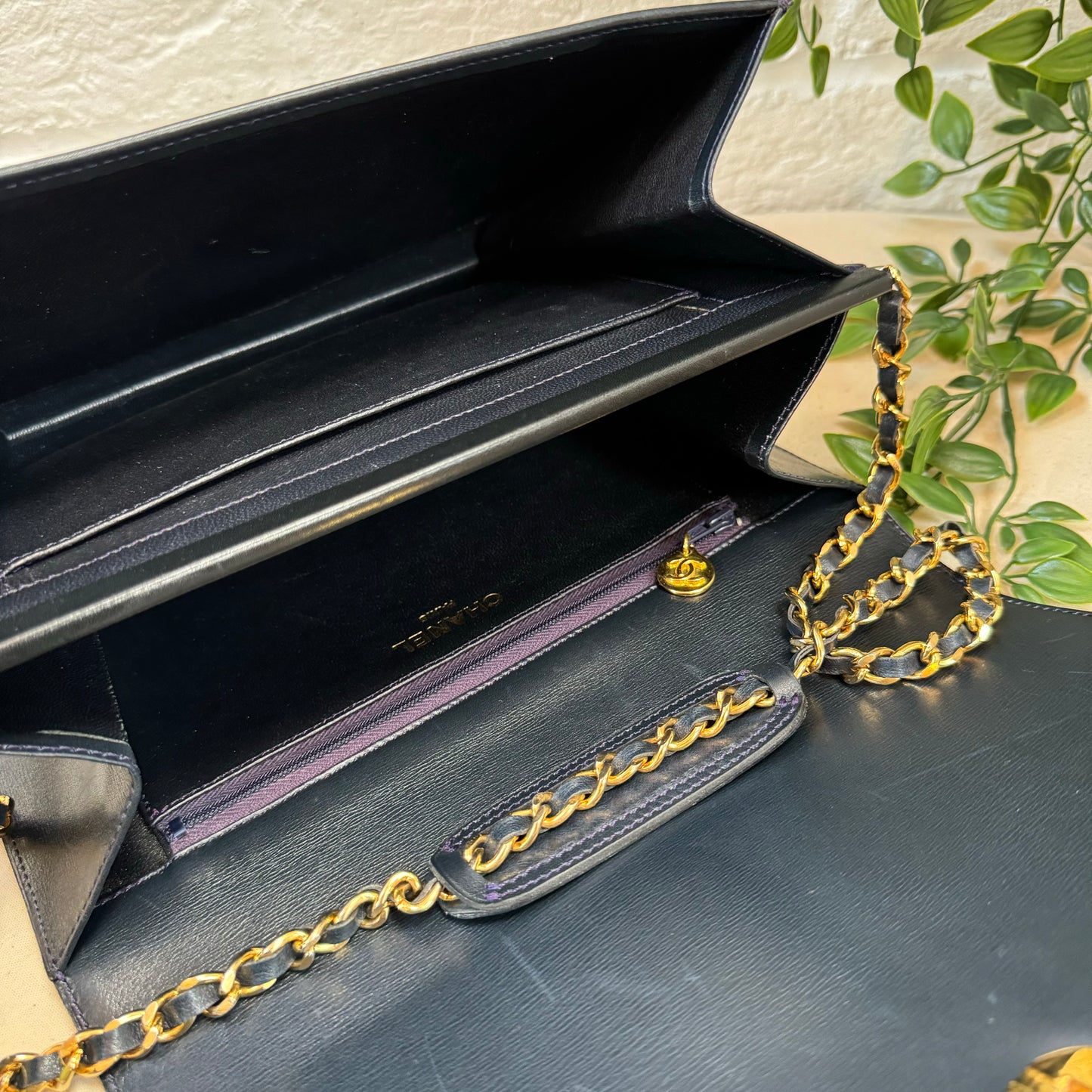 Chanel Early 1980s CC Turnlock Single Flap