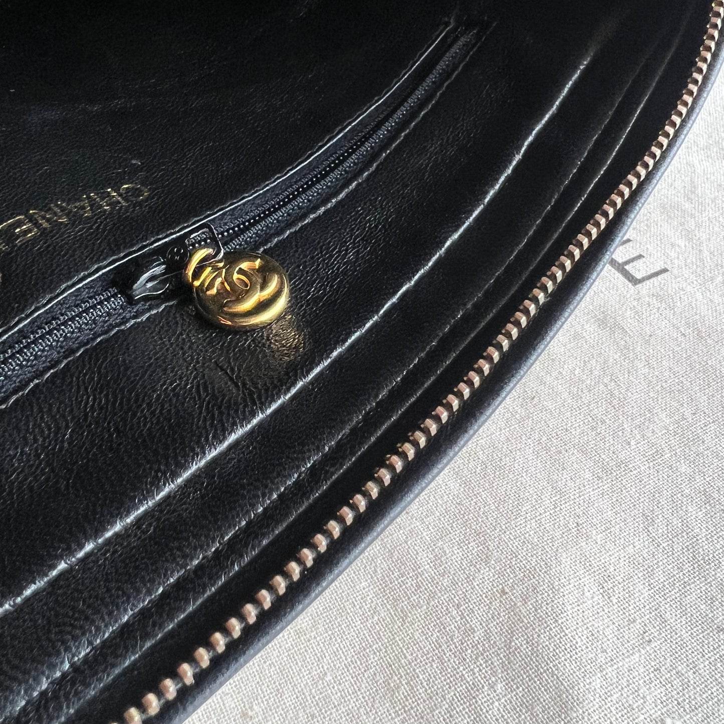 Chanel 1994 Vintage CC Pocket Tassel Camera