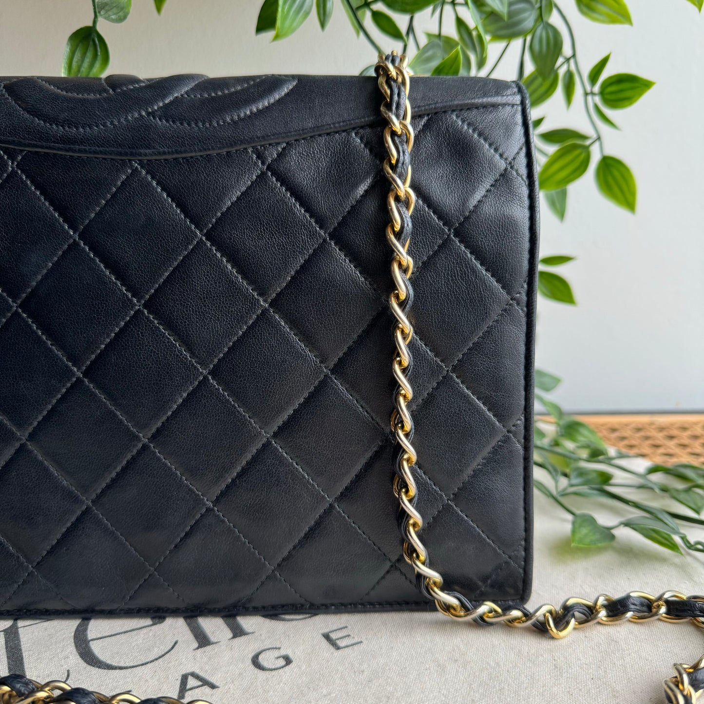 Chanel 1989 Full Flap CC Shoulder Bag