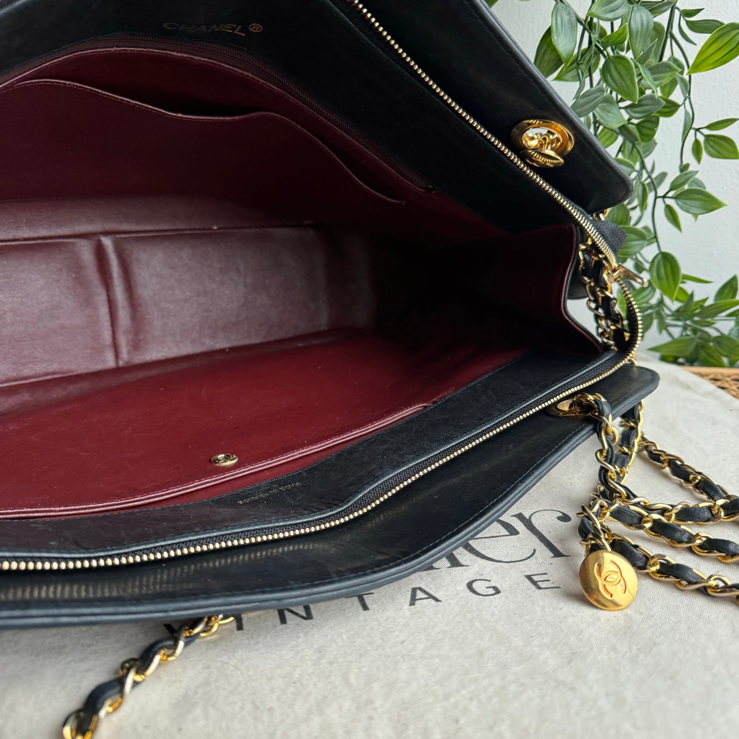 Chanel 1989 Tote with long Strap