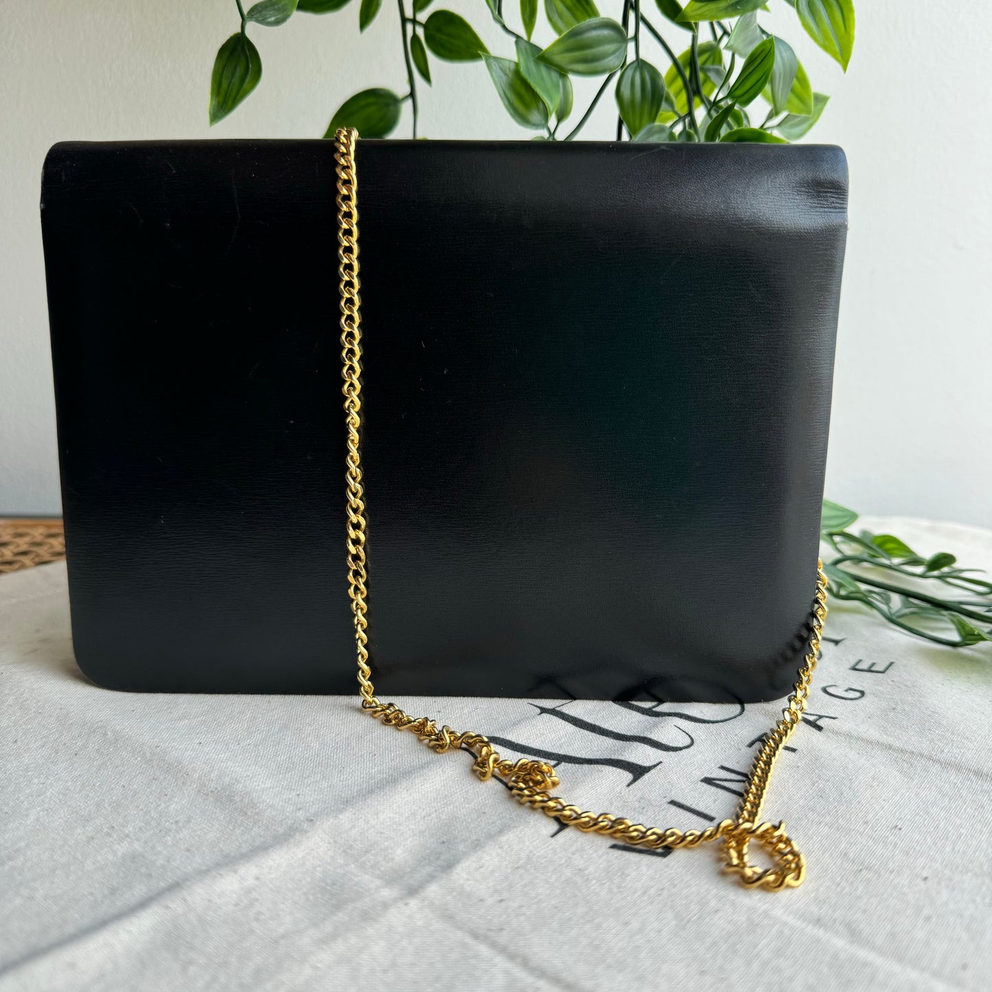 Dior 1980s Vintage Chain Strap Bag