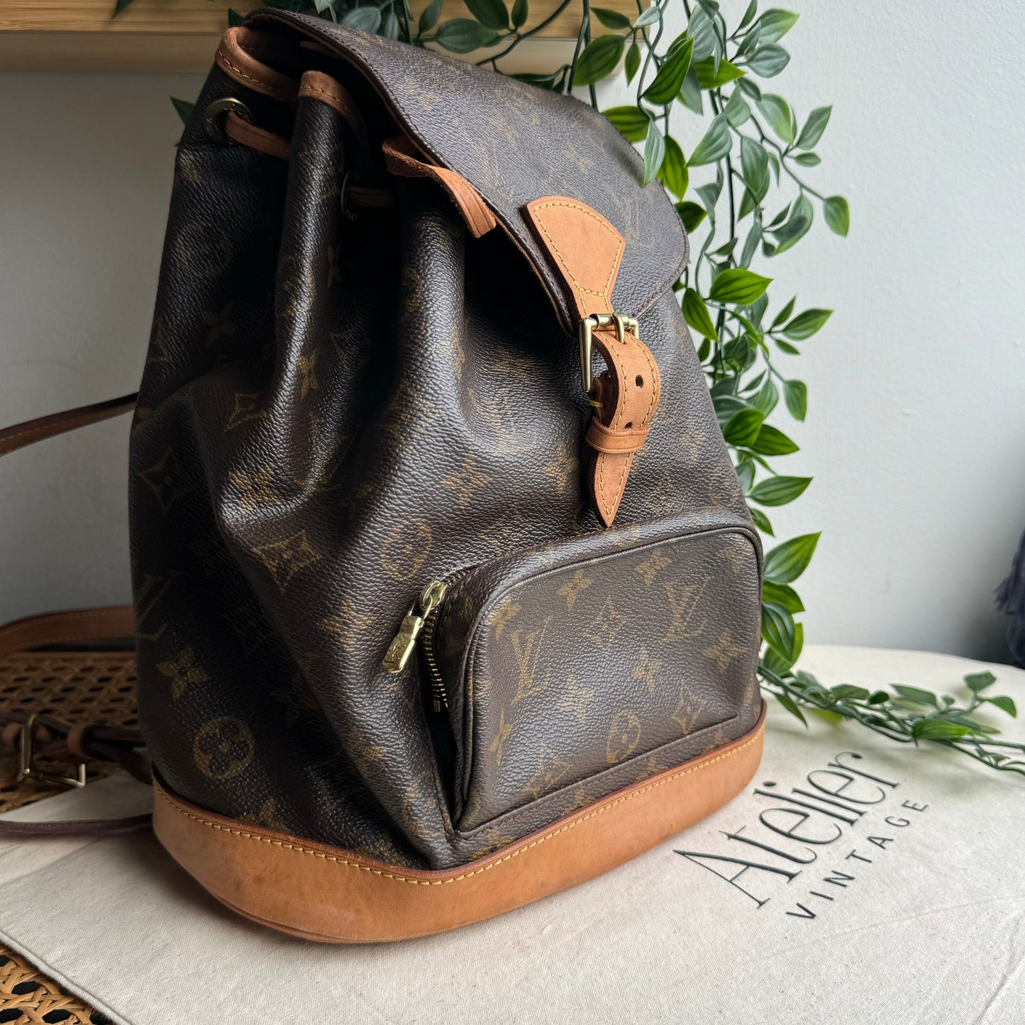Louis Vuitton 2000 Montsouris Back Pack MM