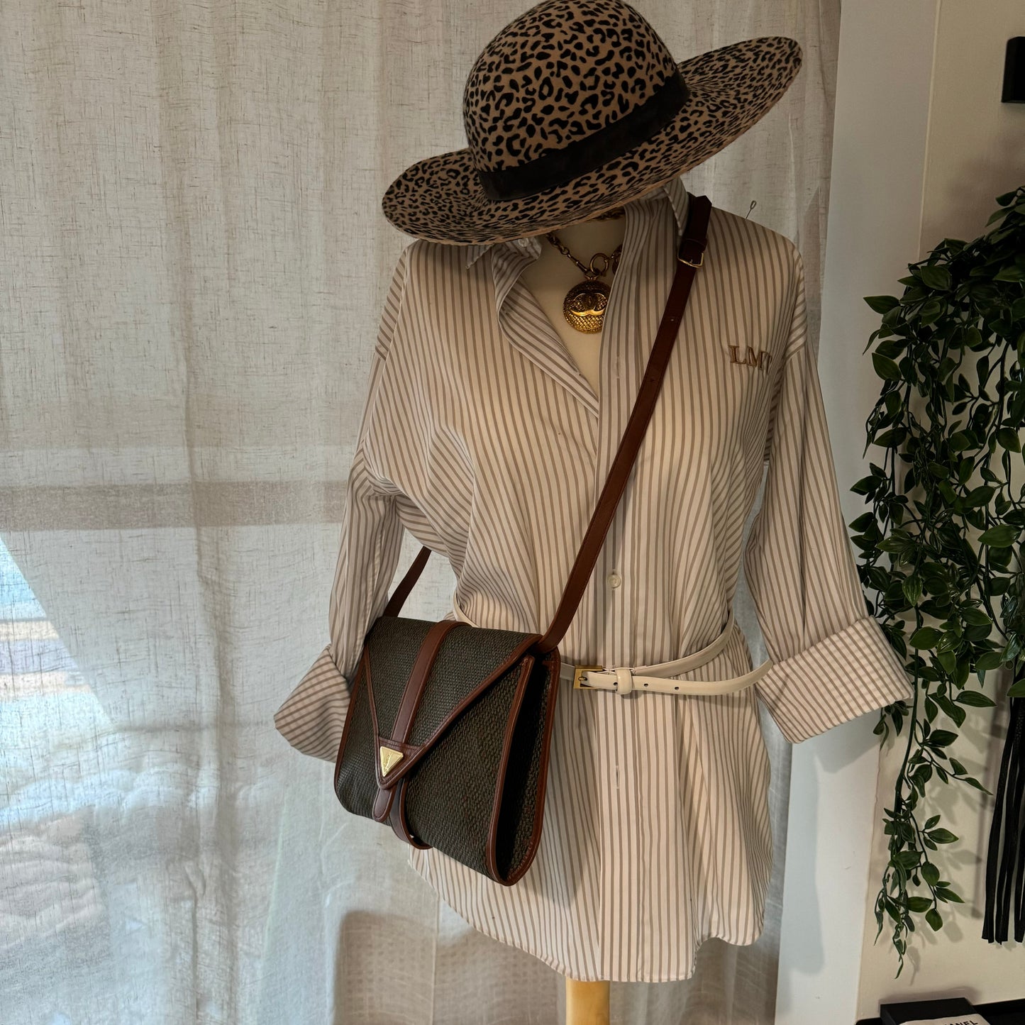 Saint Laurent 1980s Cross Body Two Way Bag