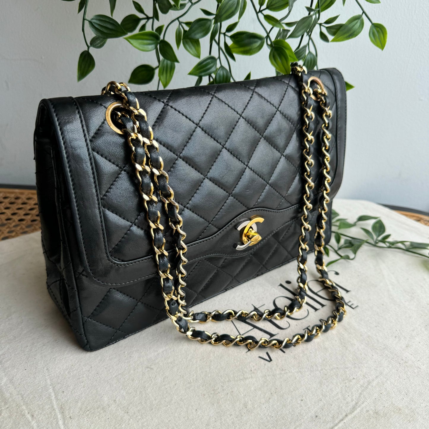 Chanel 1991 Limited Edition Paris Double Flap Medium