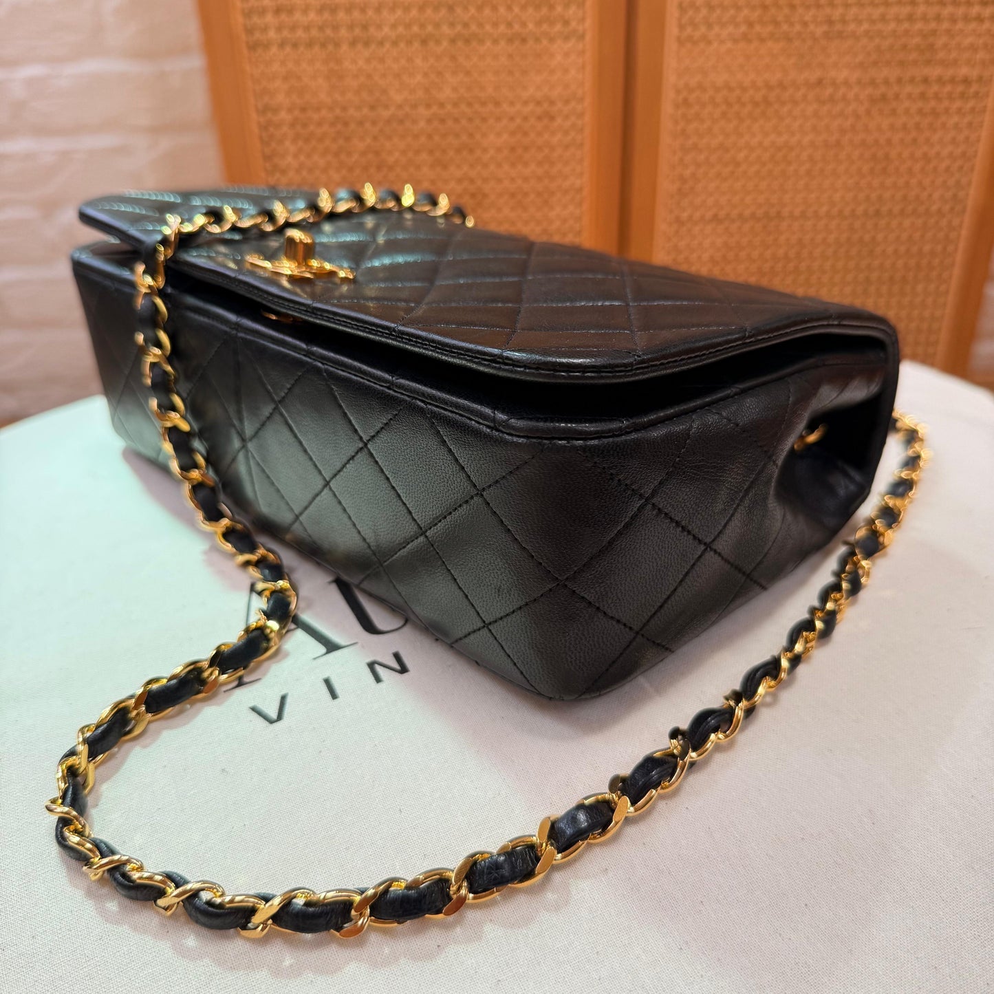 Chanel 1989 Classic Medium Rectangle Full Flap