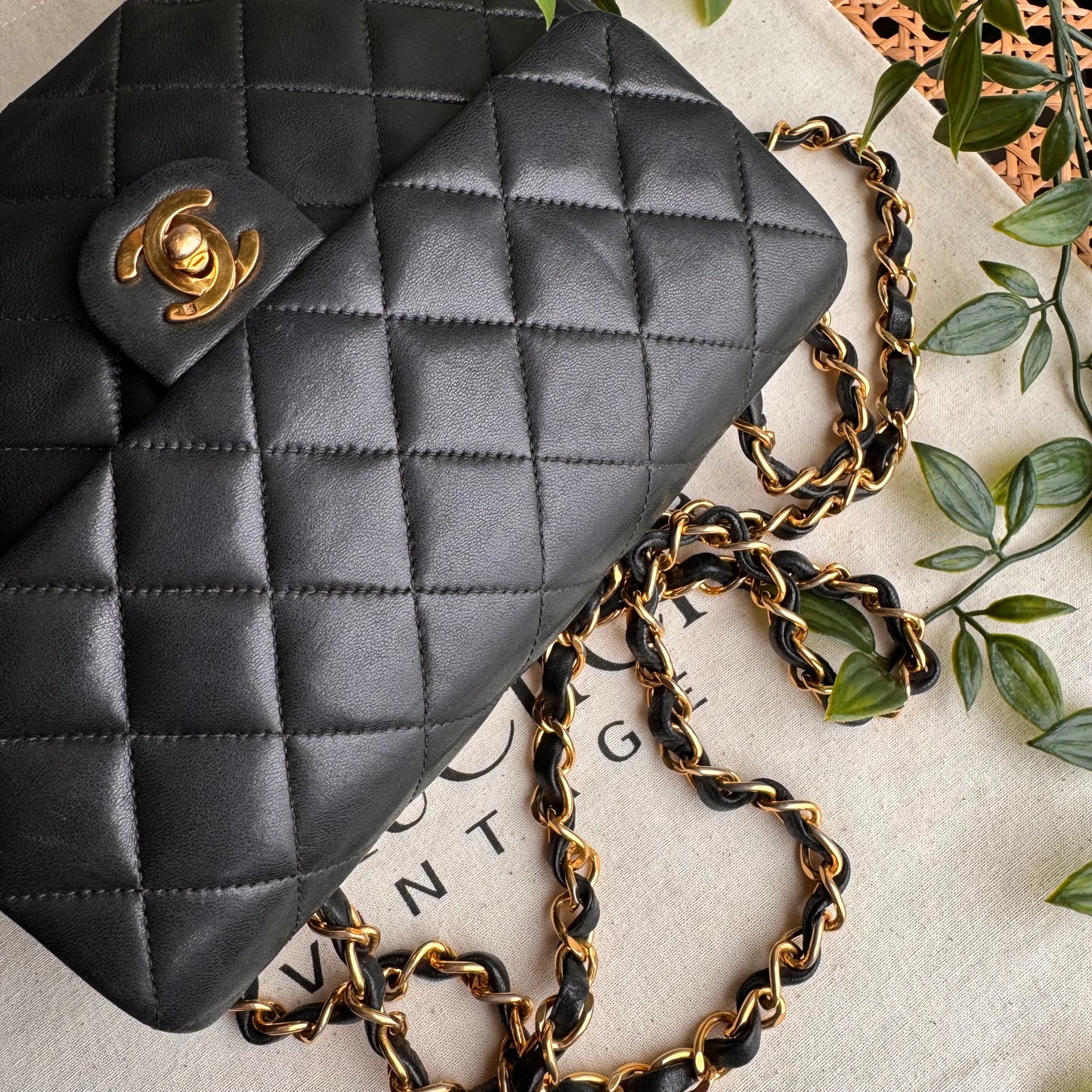 Chanel 1991 Classic Square Single Flap Medium