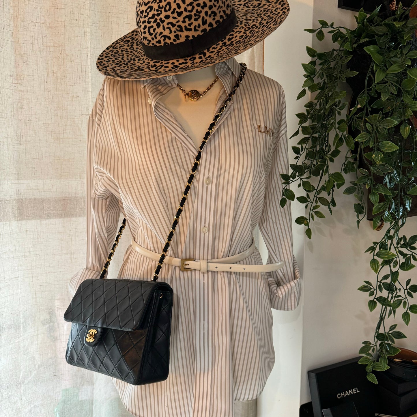 Chanel 1991 Classic Square Single Flap Medium