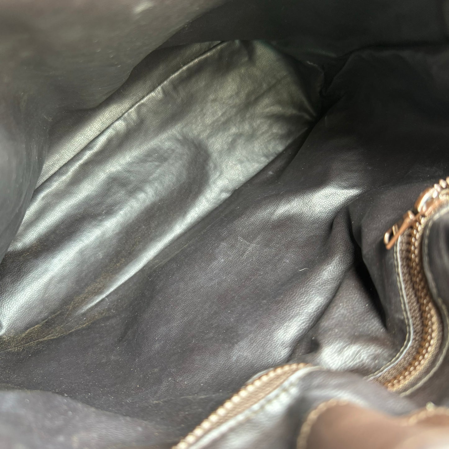Celine 1980s Triomphe Bucket Bag