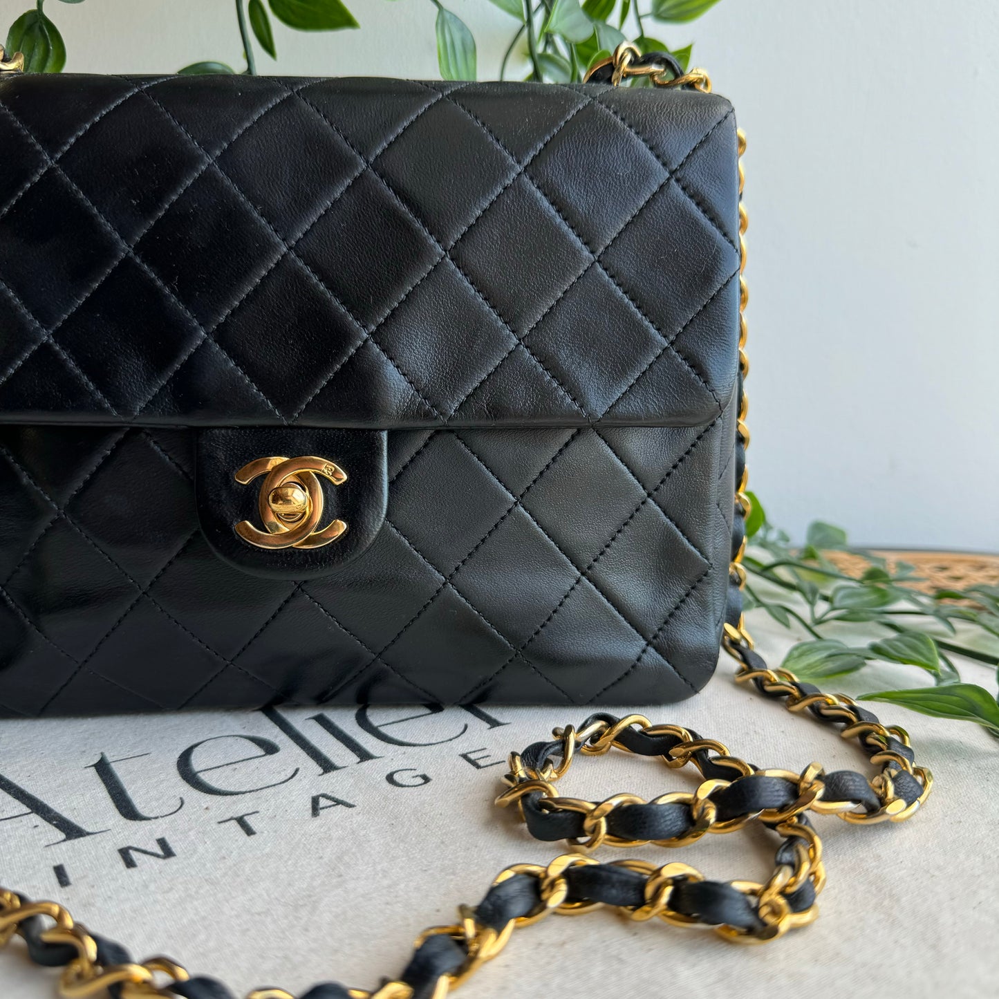 Chanel 1989 Classic Square Single Flap Medium