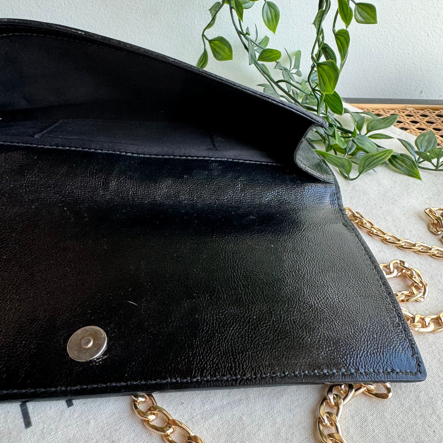 Saint Laurent Belle De Jour Clutch (includes non branded chain strap)