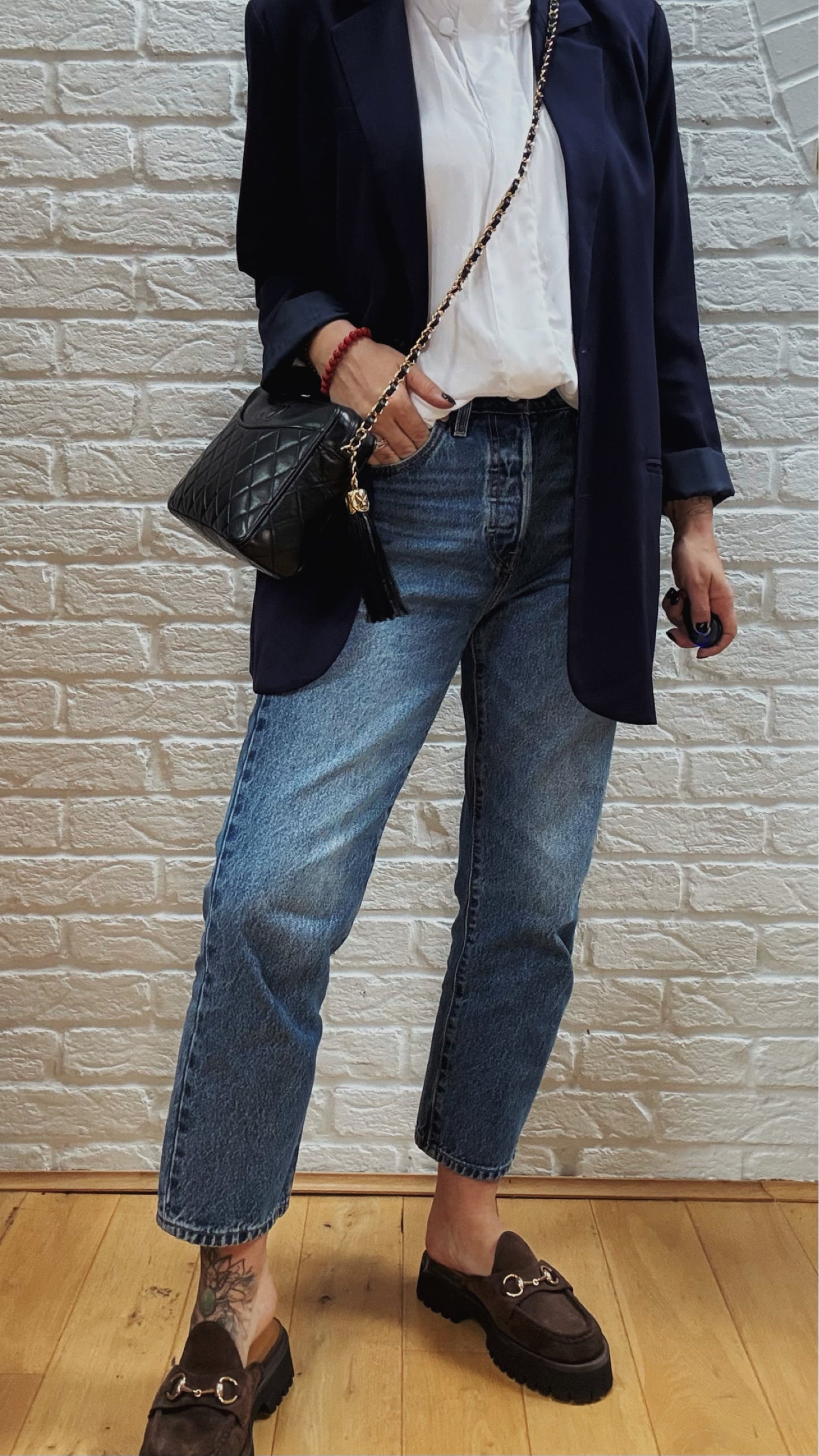 Chanel 1989 CC Quilted Vintage Tassel Camera Bag